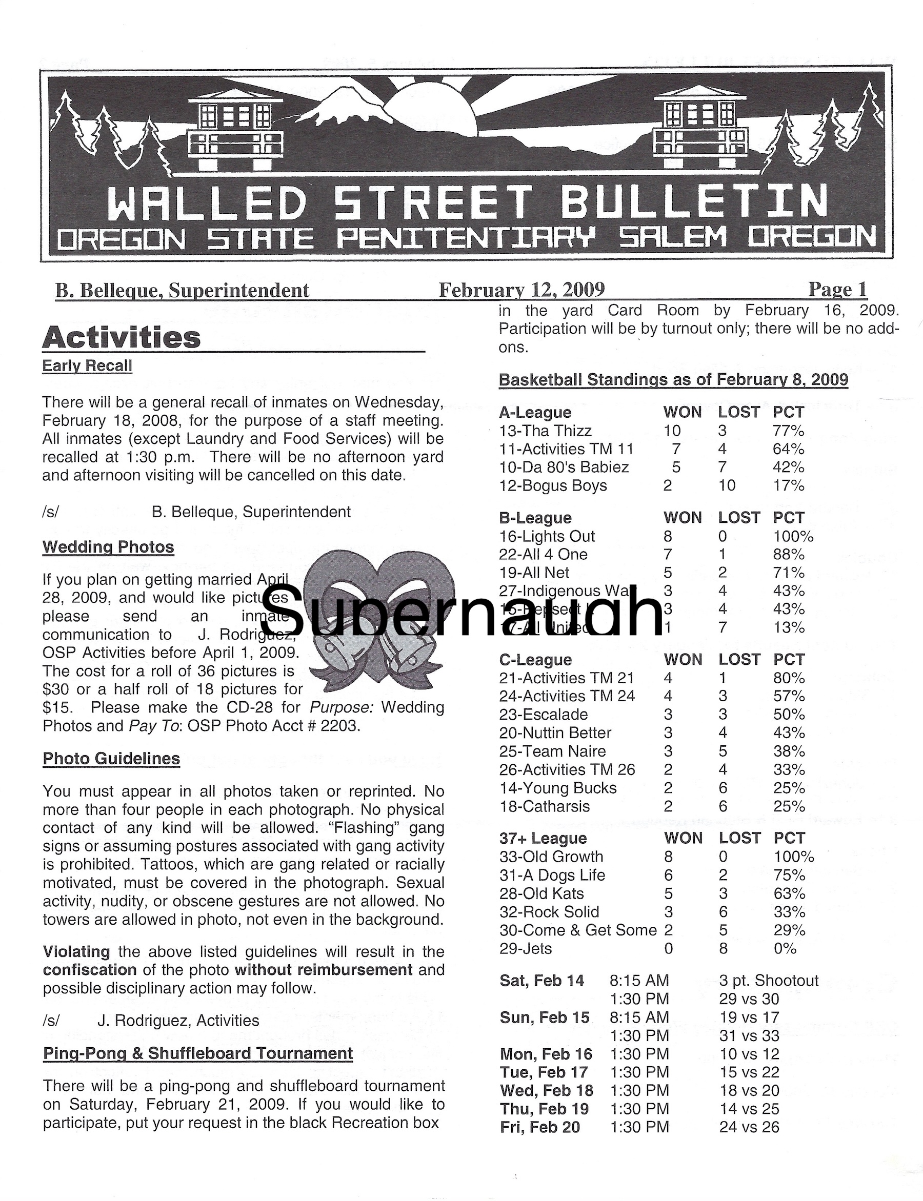 Keith Jesperson Signed Walled Street Bulletin image 2