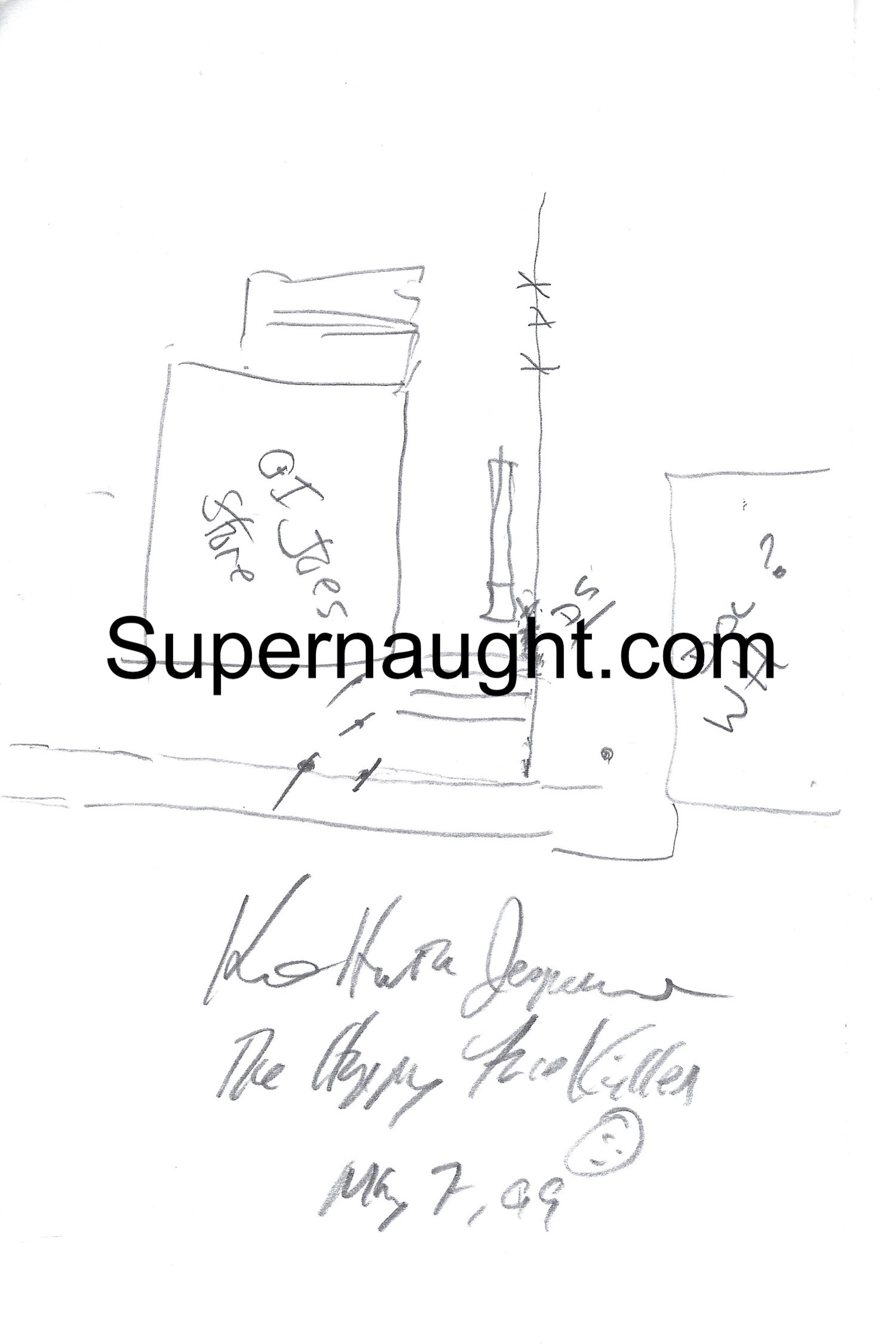 Keith Jesperson Victim Map Signed
