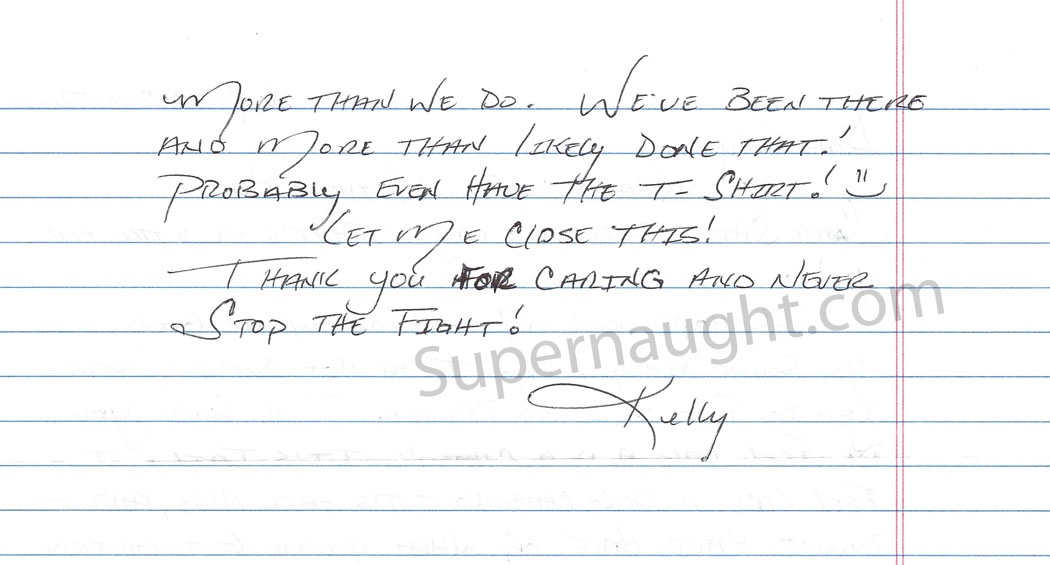 Kelly Gissendaner Letter and Envelope Set Both Signed Executed