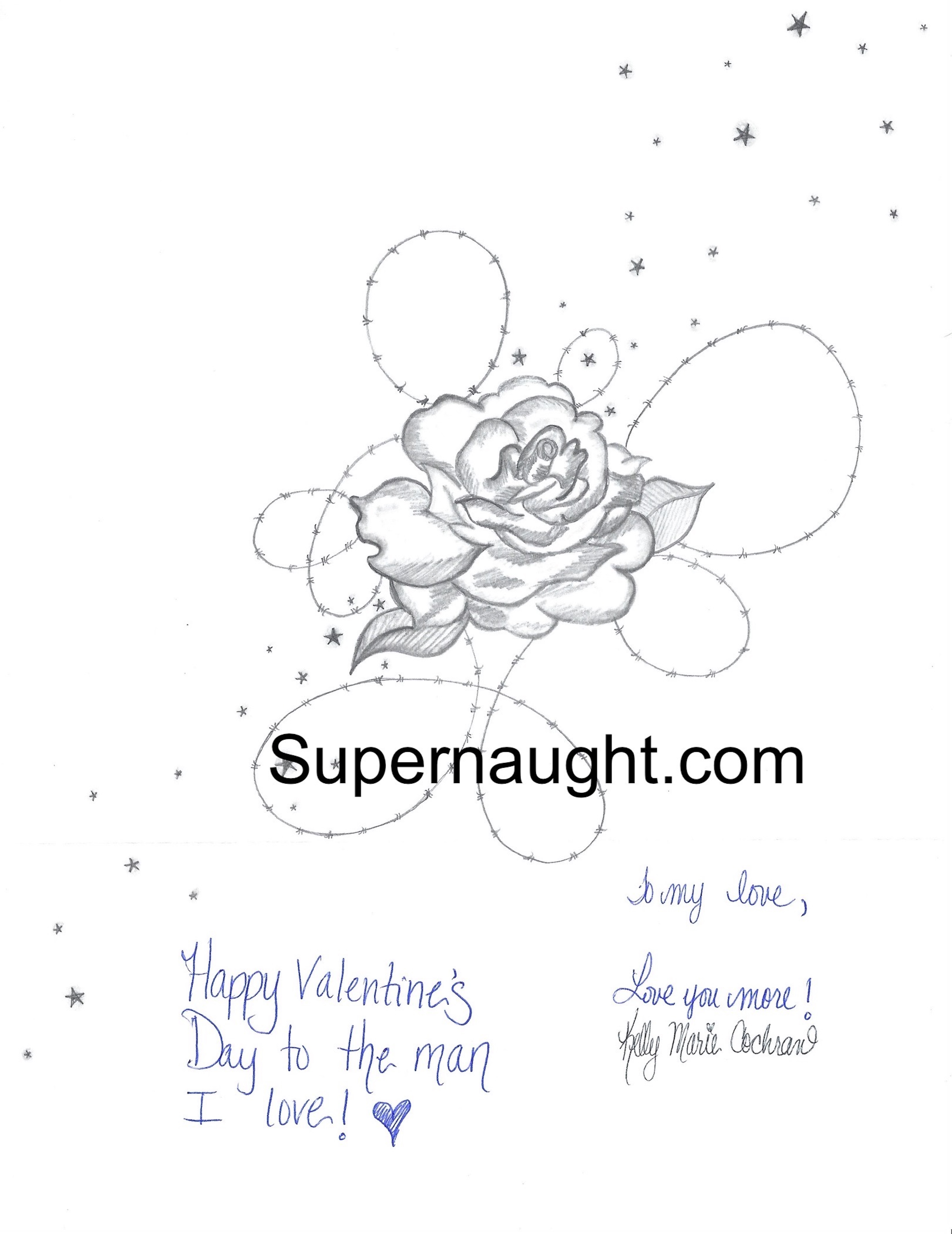 Kelly Cochran Valentine's Artwork Signed