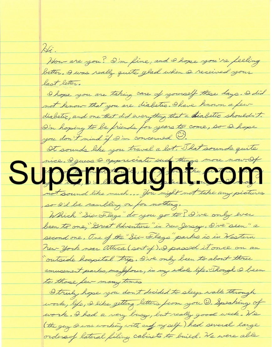 Kendall Francois Letter and Envelope Set Both Signed