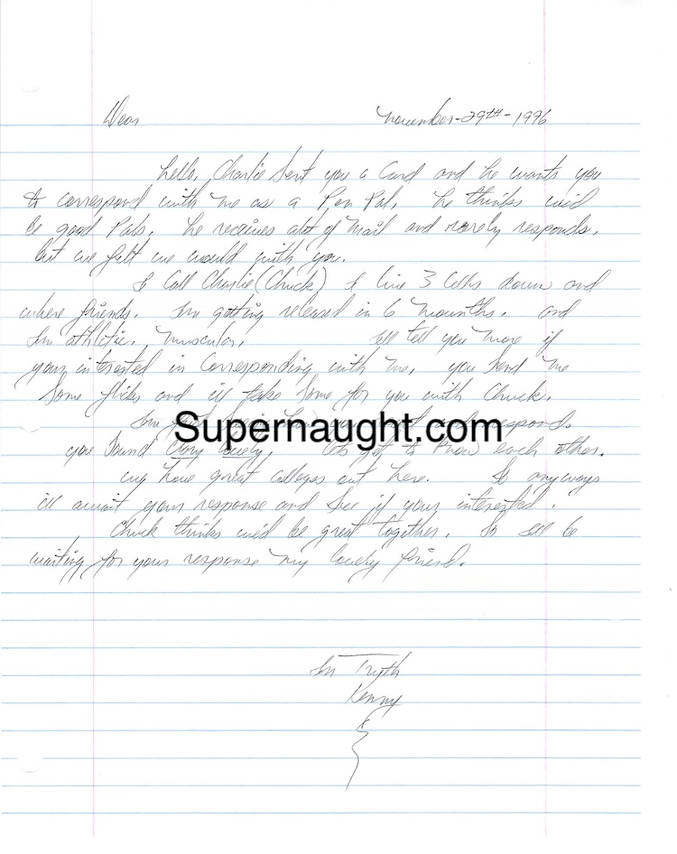 Kenneth Dawson Letter and Envelope Set Both Signed