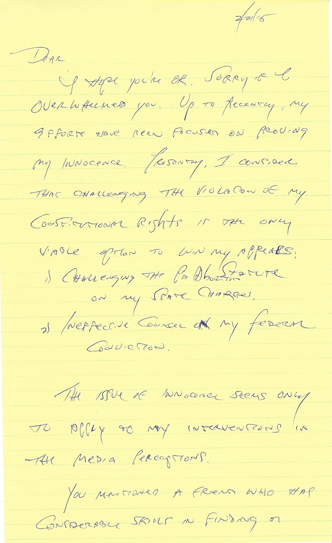 Kermit Gosnell Letter Envelope Set Both Signed