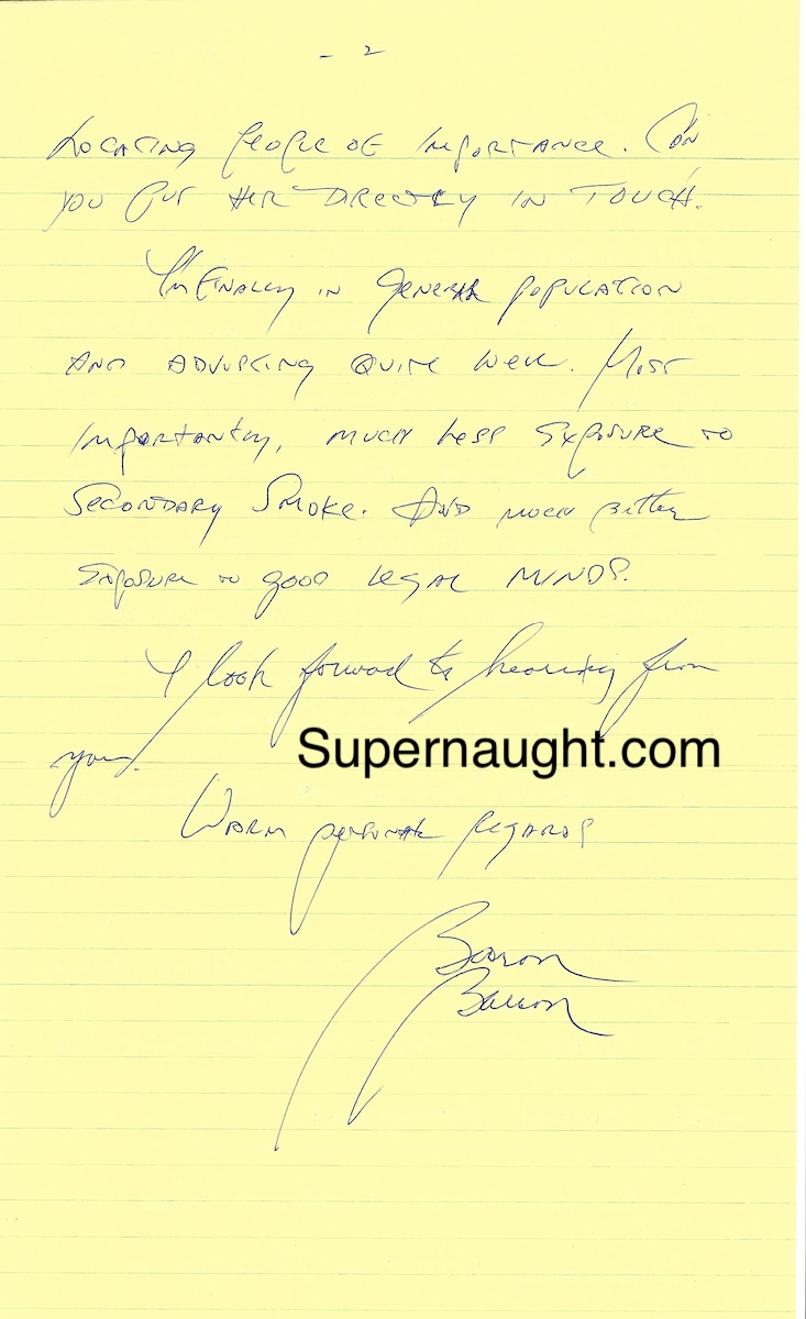 Kermit Gosnell Letter Envelope Set Both Signed image 2