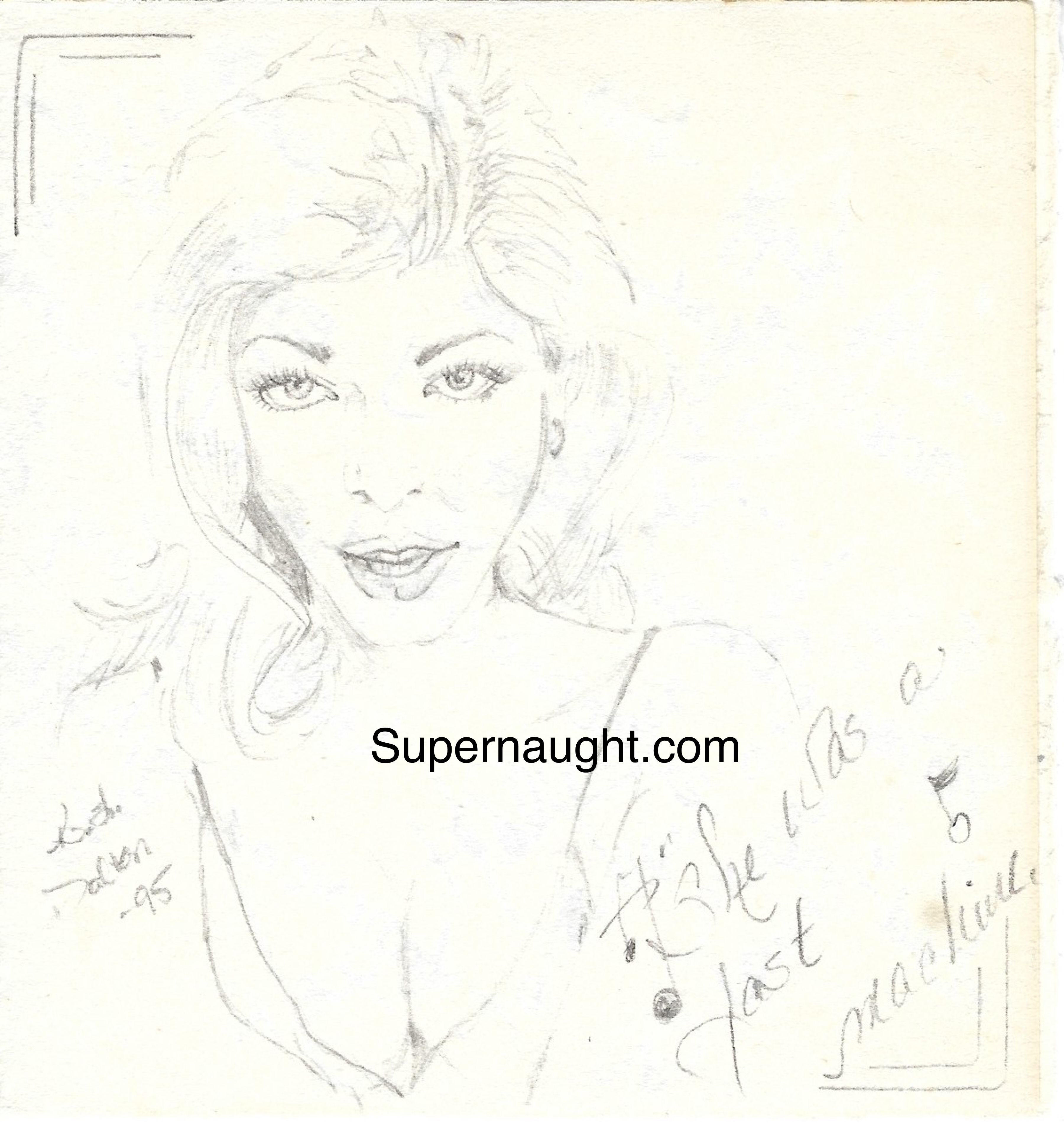 Kerry Lyn Dalton Self Portrait Signed