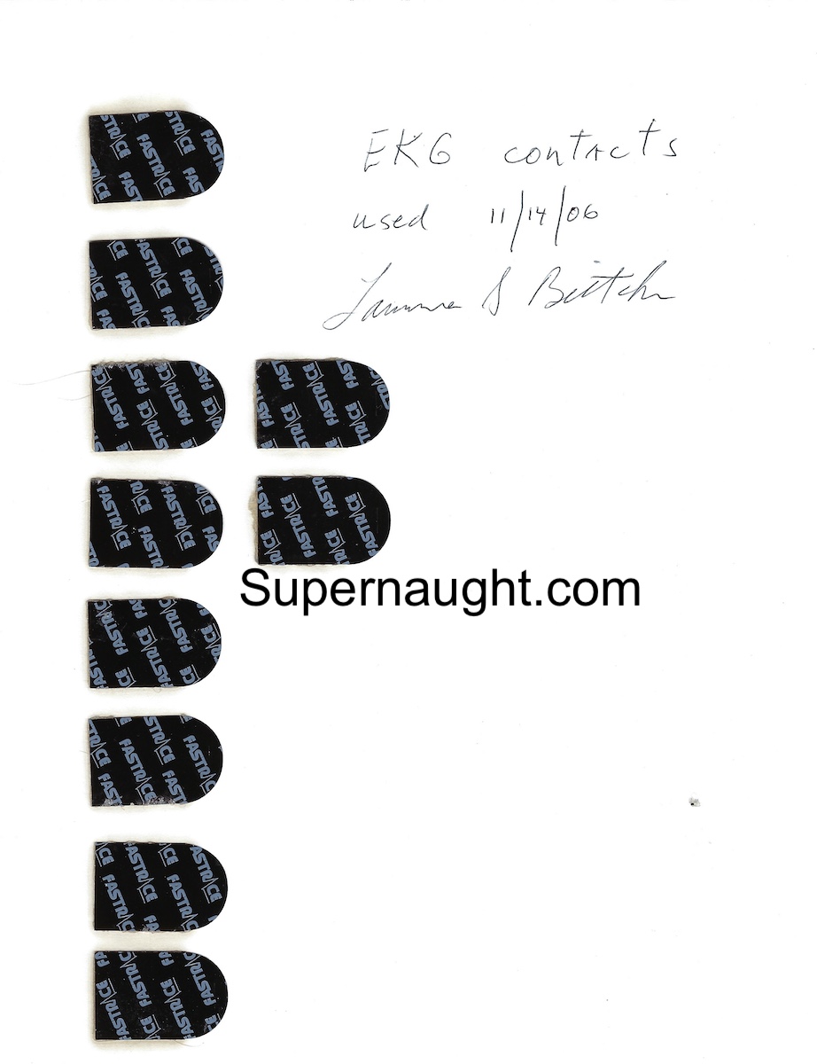 Lawrence Bittaker 10 EKG Contacts Autographed
