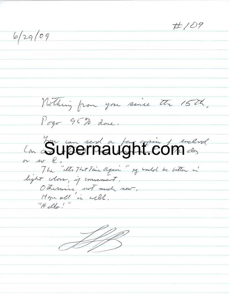 Lawrence Bittaker Handwritten Letter Signed