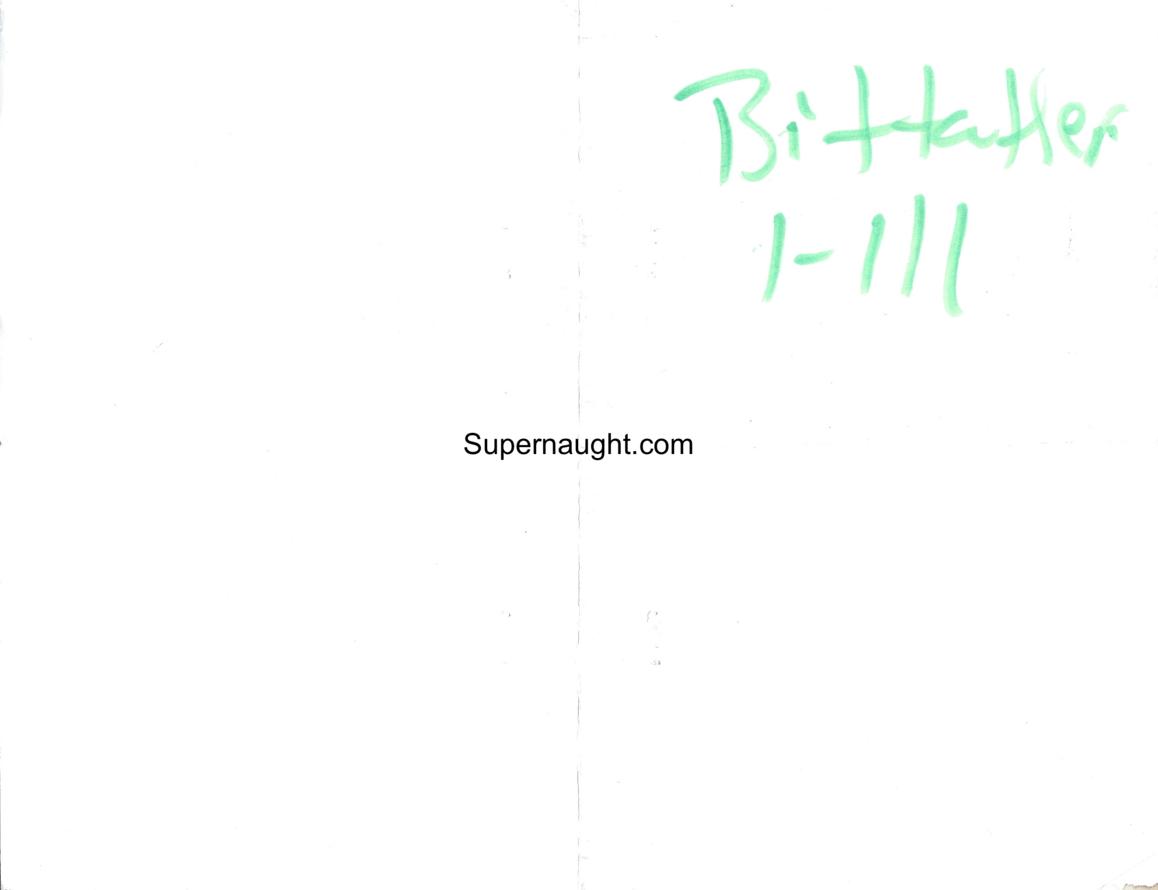 Lawrence Bittaker Heater Instructions Signed image 2