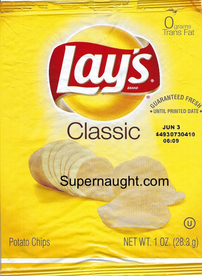 Lawrence Bittaker Lay's Potato Chips Wrapper Initialed