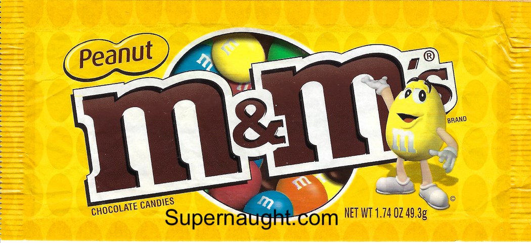Lawrence Bittaker Peanut M&M's Wrapper Signed with Initials image 2