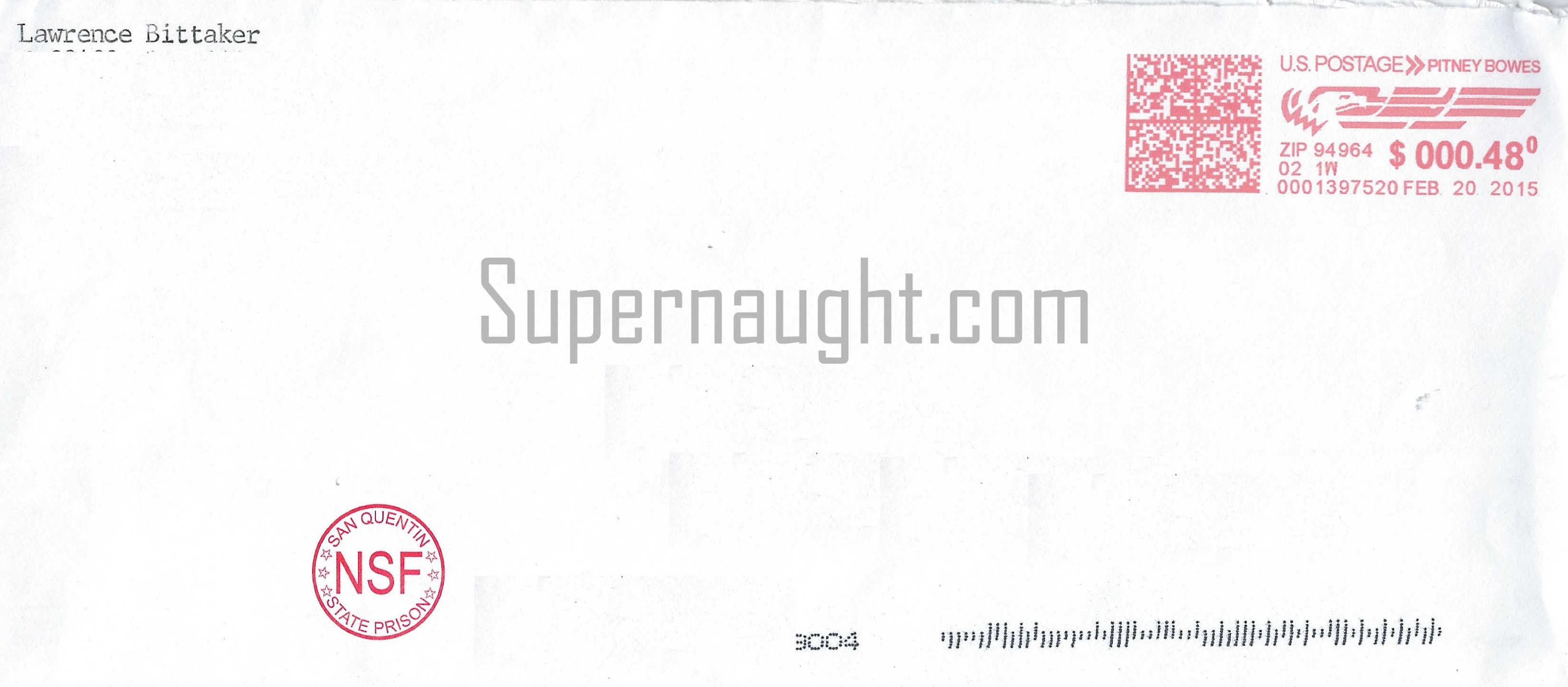 Lawrence Bittaker Signed Letter With Envelope image 3