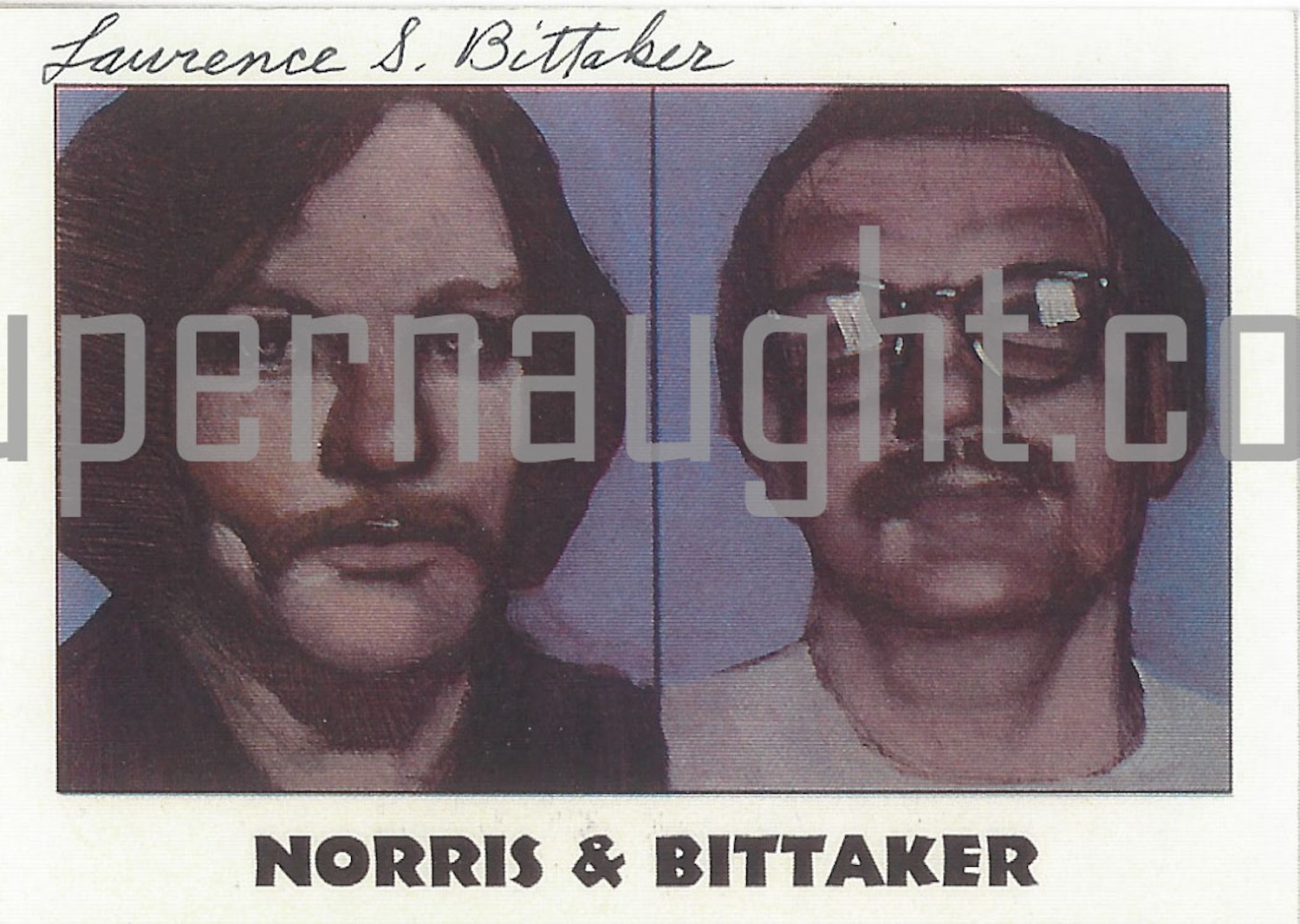 Lawrence Bittaker Signed True Crime Trading Card