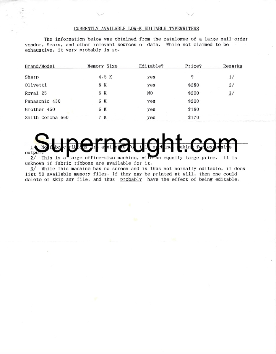 Lawrence Bittaker Typewriter Appeal Signed by Warden image 3