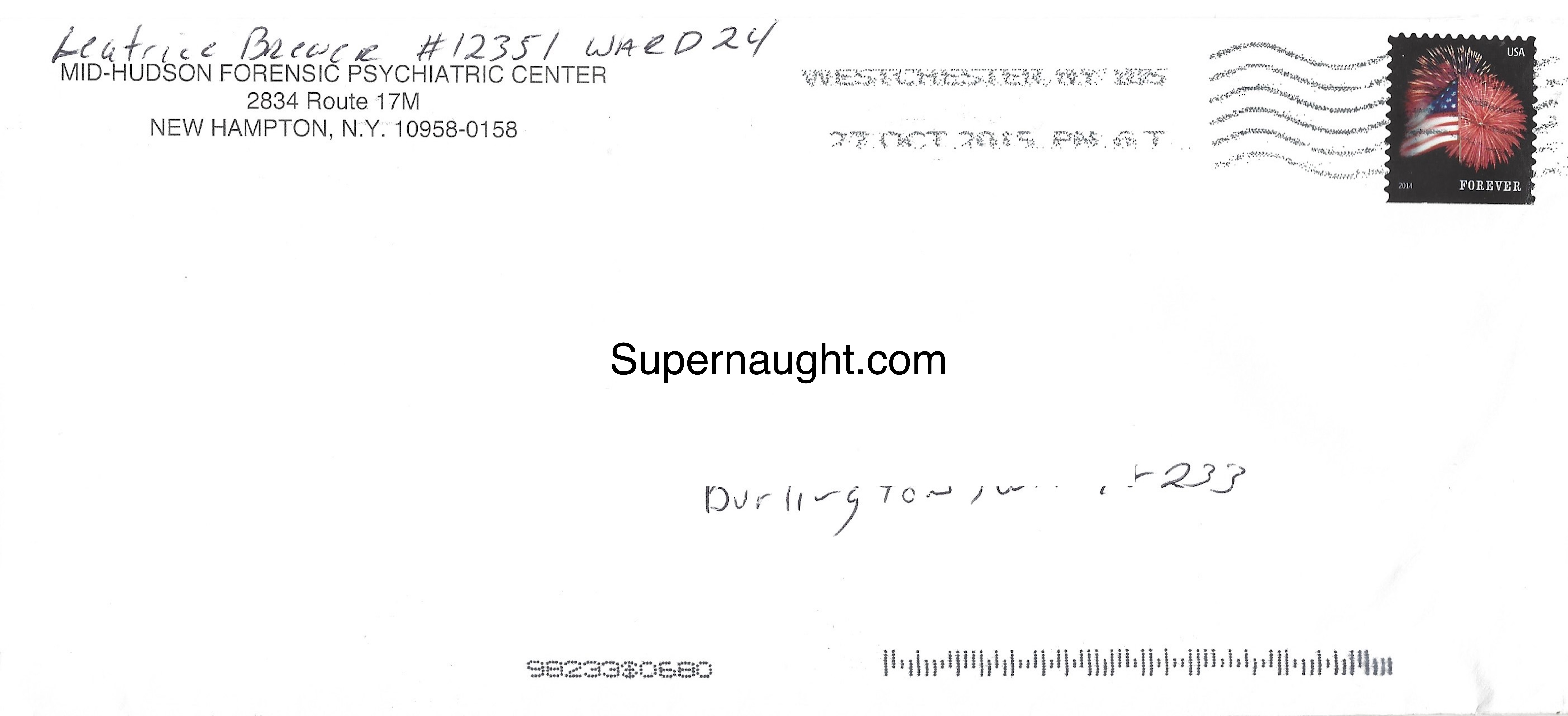 Leatrice Brewer Signed Envelope