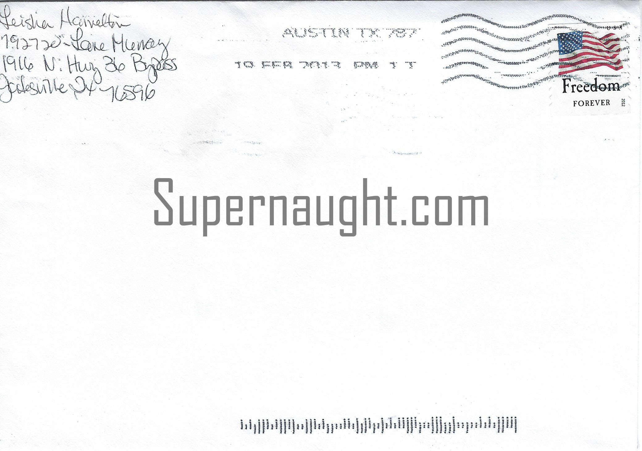 Leisha Hamilton Rose Drawing Letter and Envelope Set Signed Released image 3