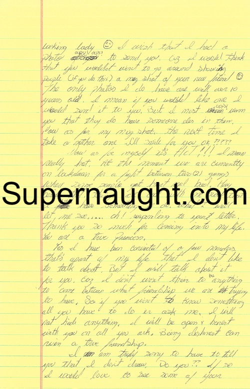 Lorenzo Fayne Letter Envelope Set Both Signed image 2