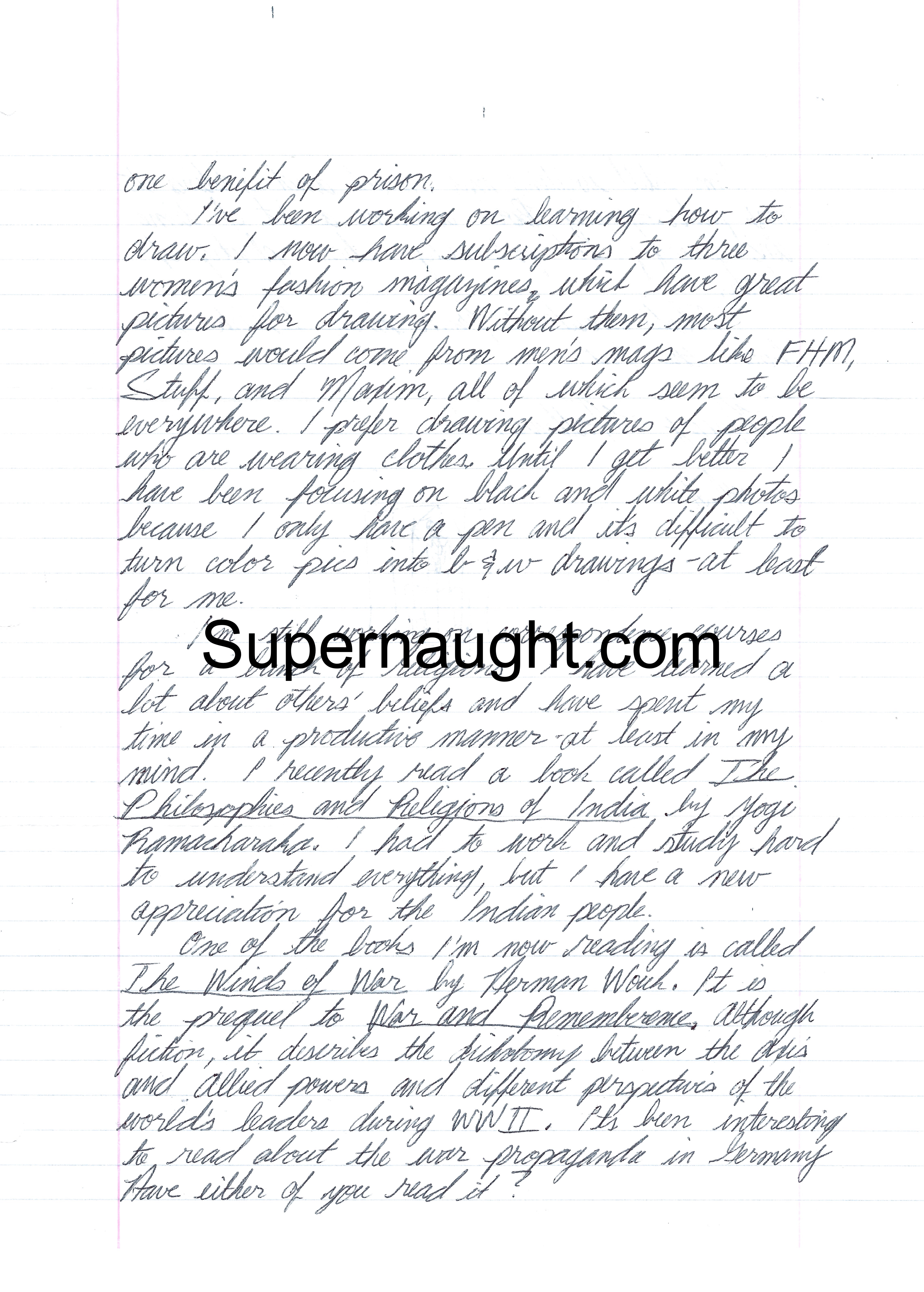 Mark Hacking Letter with Drawing and Envelope Set Both Signed image 3
