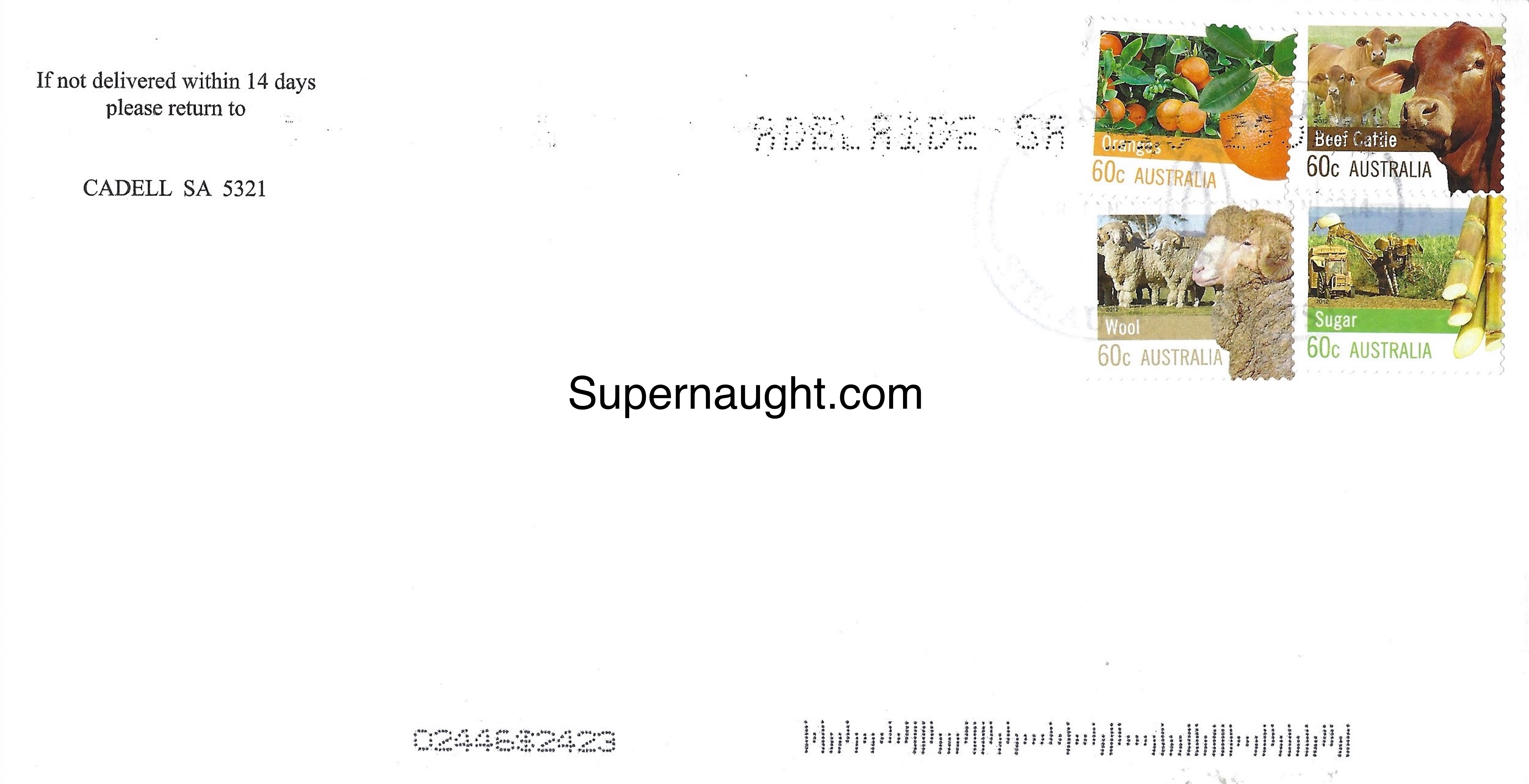 Mark Haydon Letter and Envelope Set Both Signed image 2