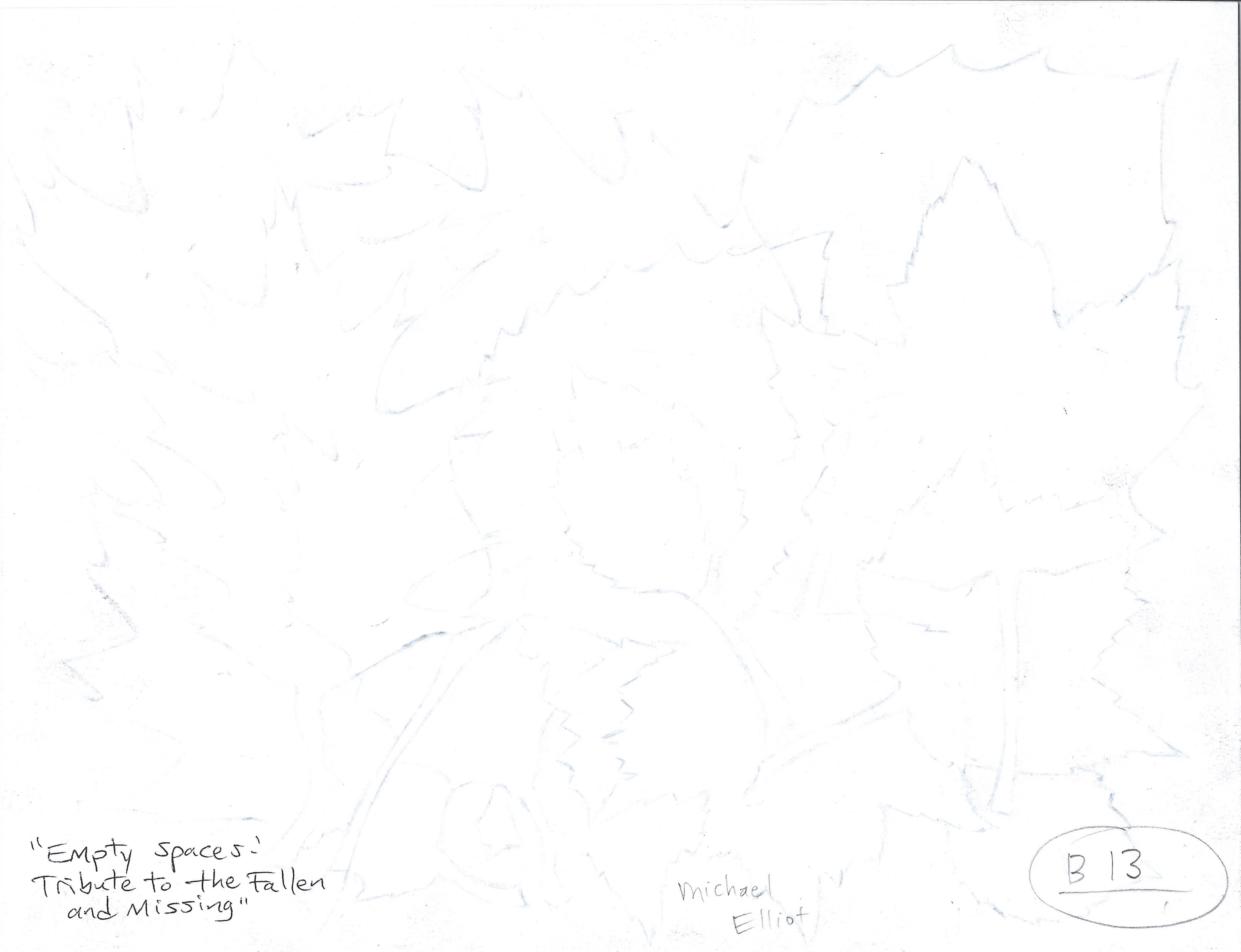 Michael Elliot Empty Spaces Artwork Signed image 2
