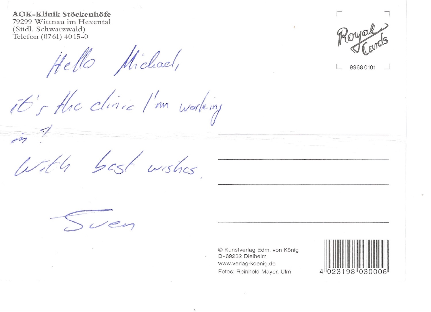 Michael Rodriguez Letter with Doodles Envelope Set Signed image 5