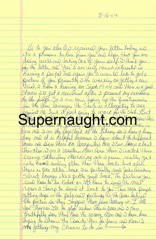 Michael Terry Letter and Envelope Set Signed