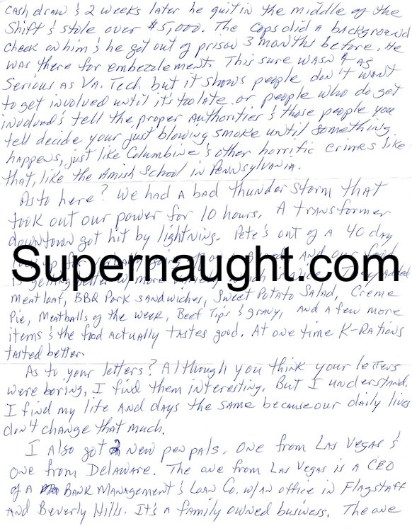 Nathaniel Bar-Jonah Letter and Envelope Both Signed image 2