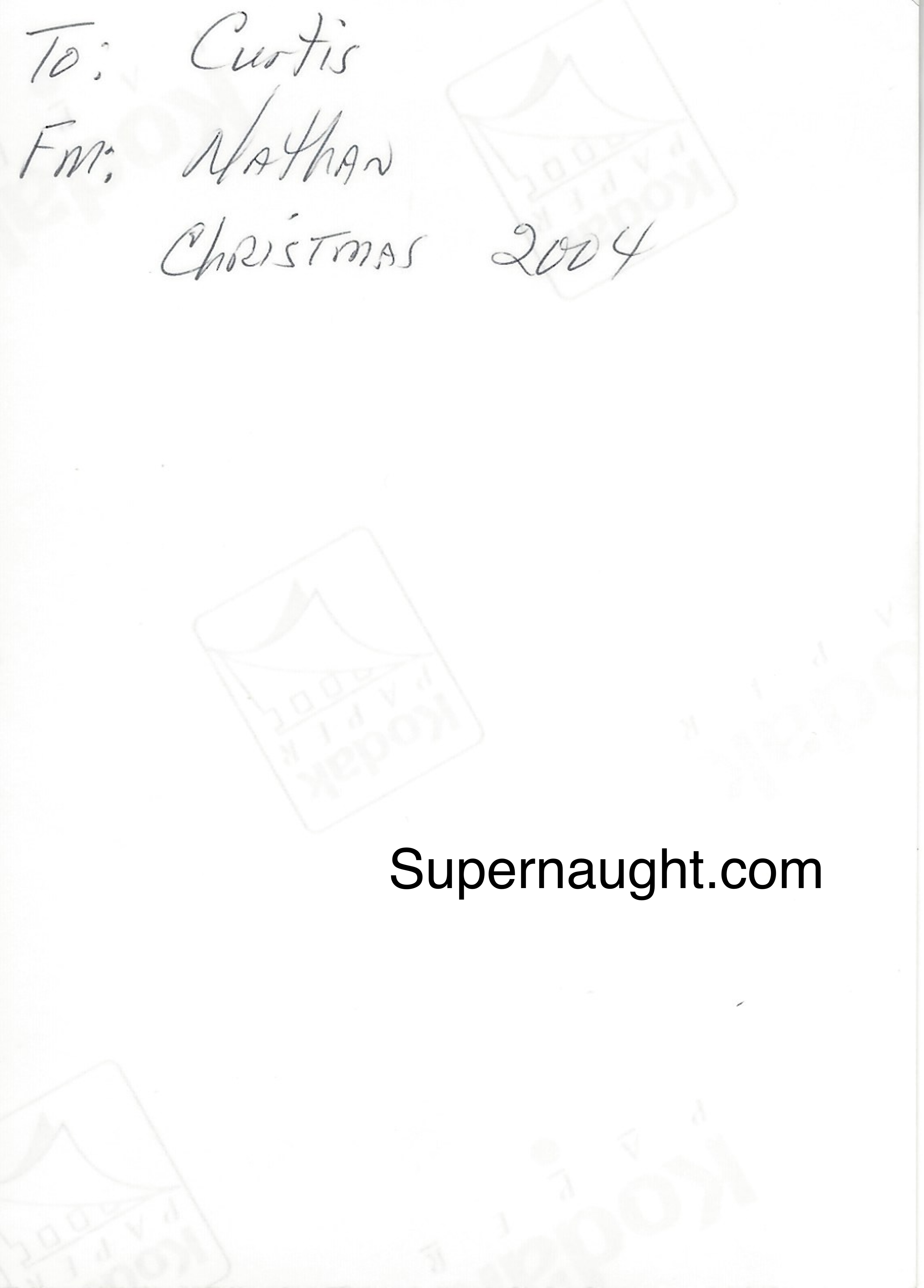 Nathaniel Bar-Jonah Prison Photo Signed image 2