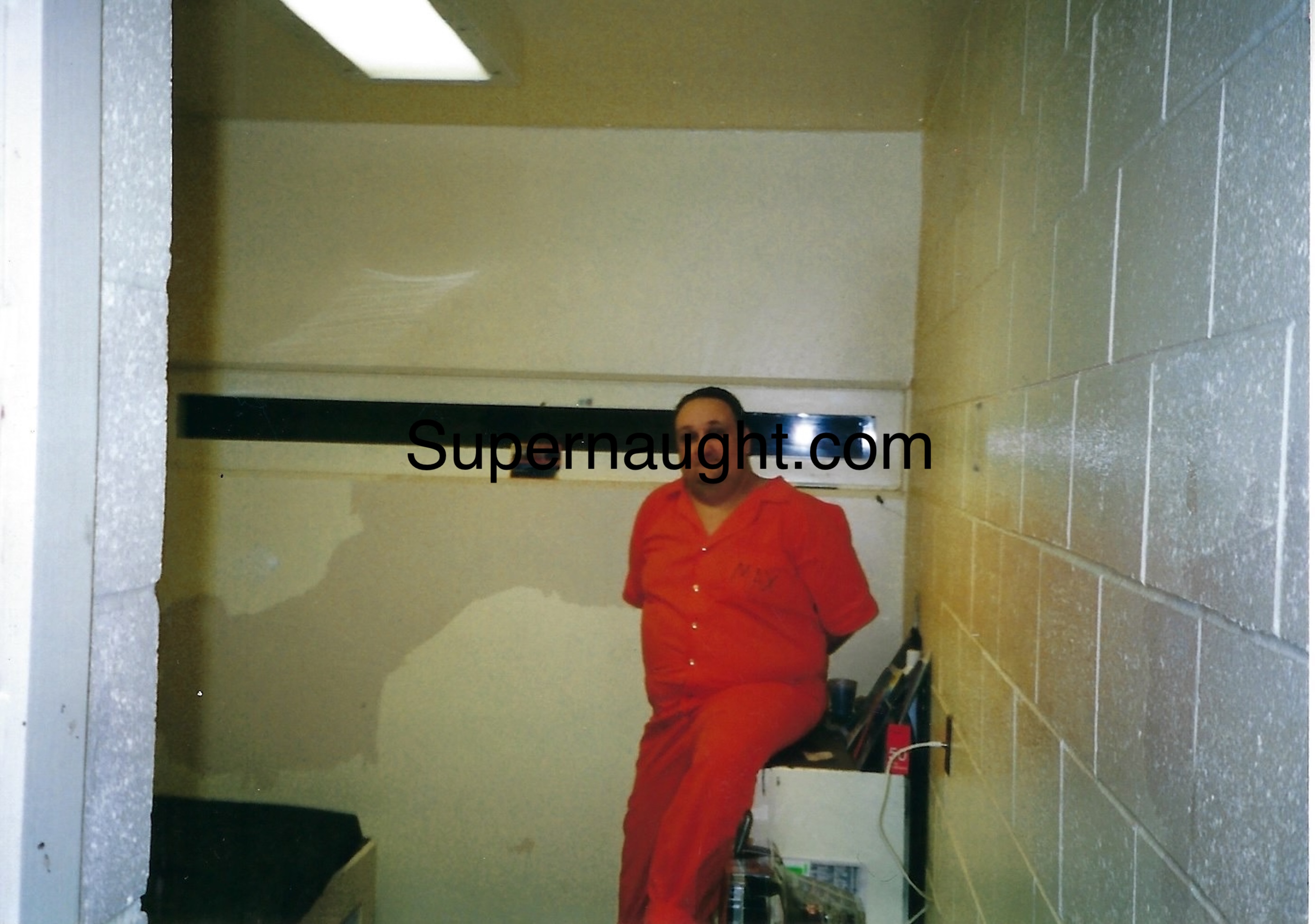 Nathaniel Bar-Jonah Signed Prison Photo