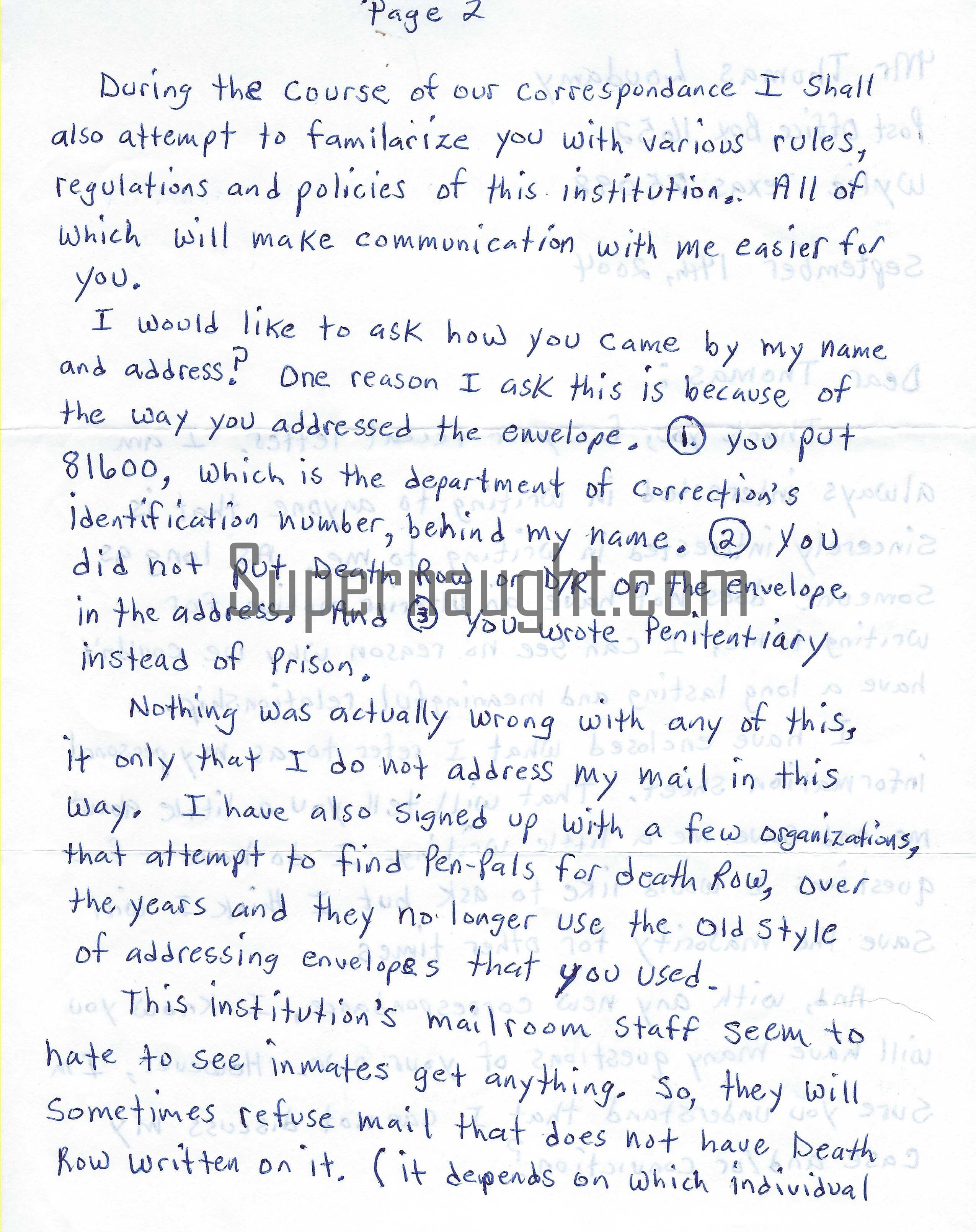 Nathaniel Code Three Page Letter and Envelope Set Both Signed image 2