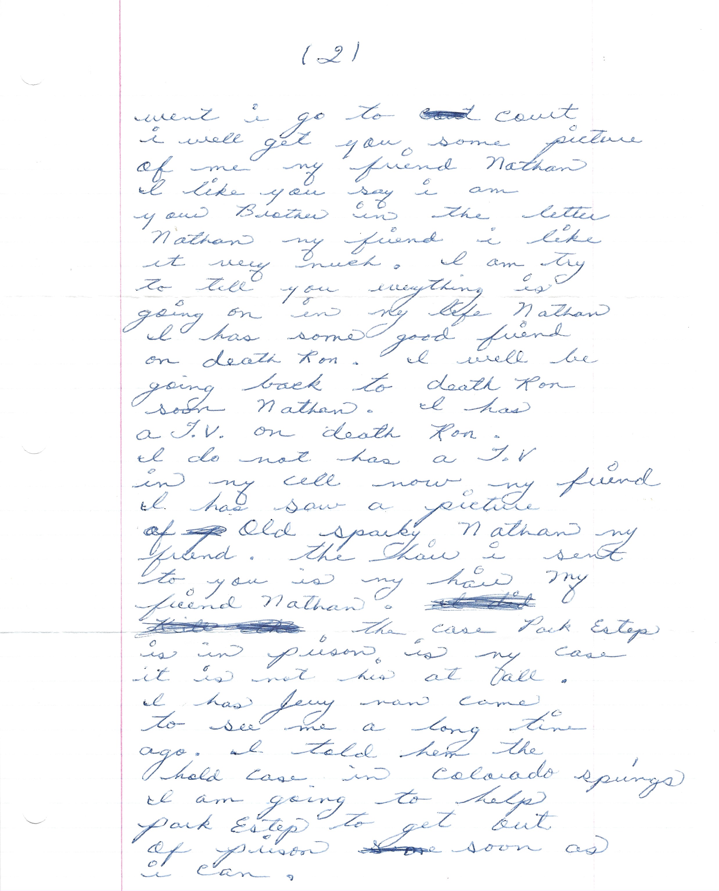Ottis Toole 4 Page Letter and Envelope Set Both Signed image 2