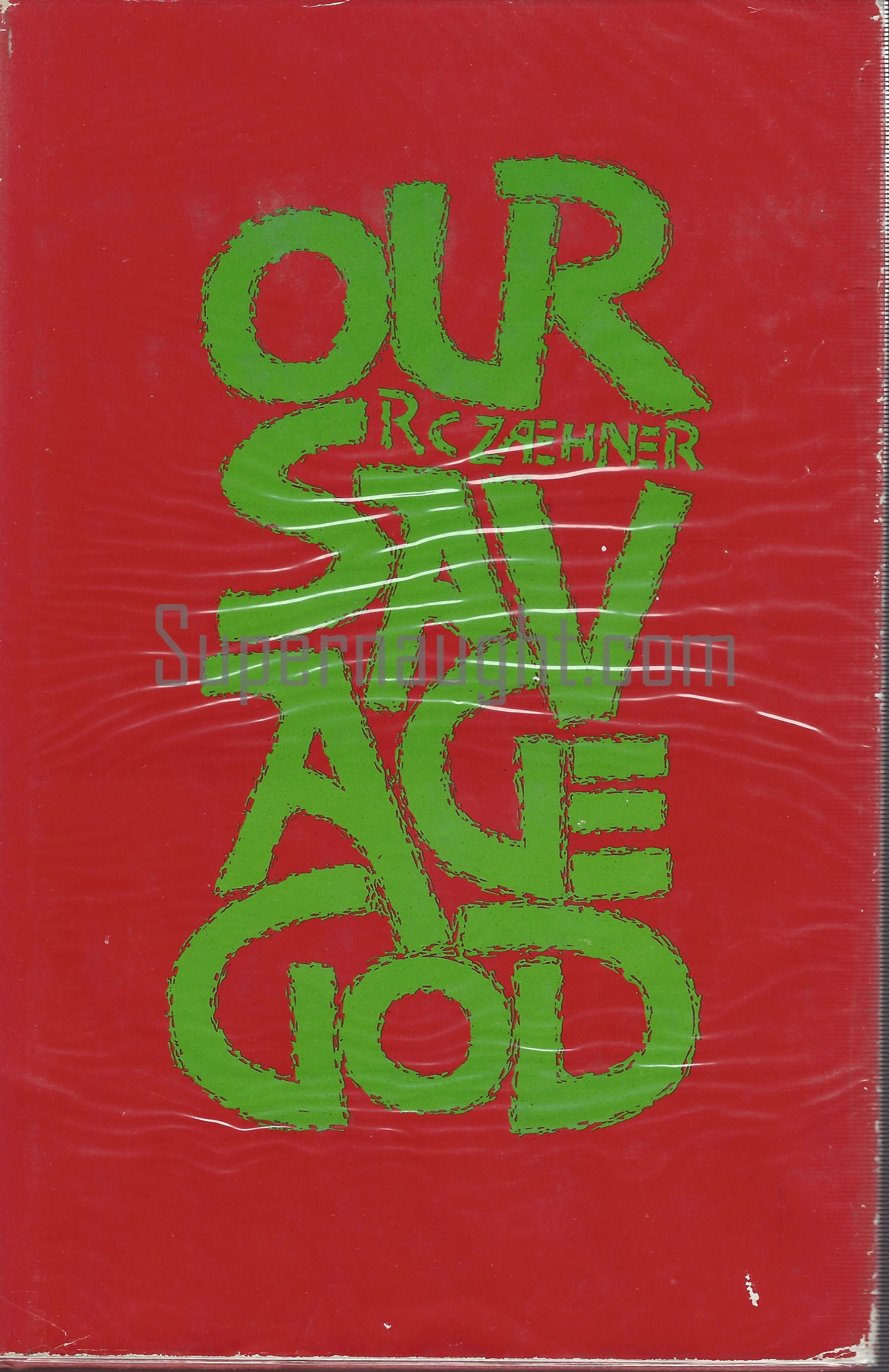 Our Savage God RC Zaehner Hardcover UK 1974 Manson Family