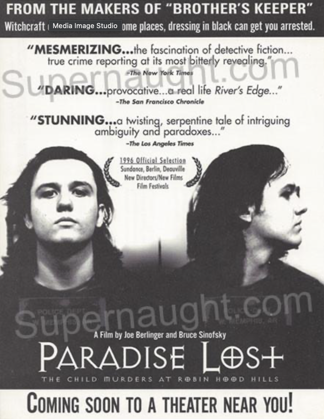Paradise Lost West Memphis 3 Documentary Flyer