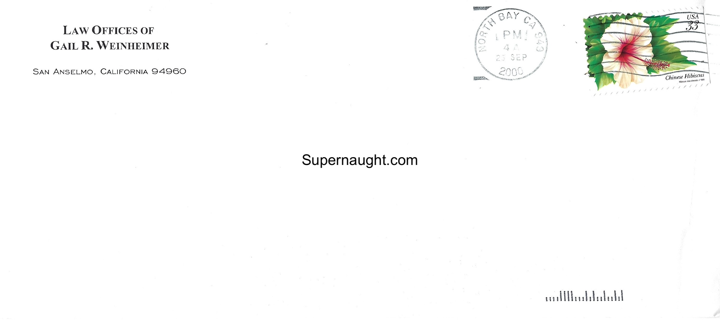 Patrick Gordon Signed Letter with Envelope image 2