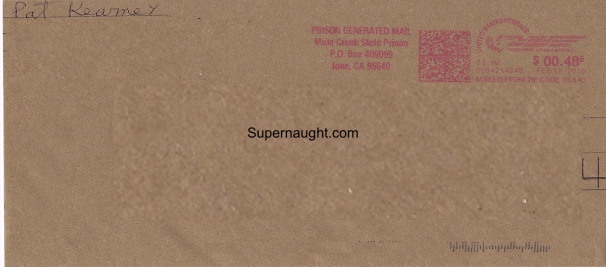 Patrick Kearney Letter And Envelope Set Signed image 2