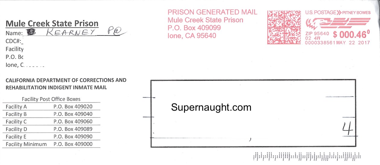 Patrick Kearney Letter Envelope Set Both Signed image 2