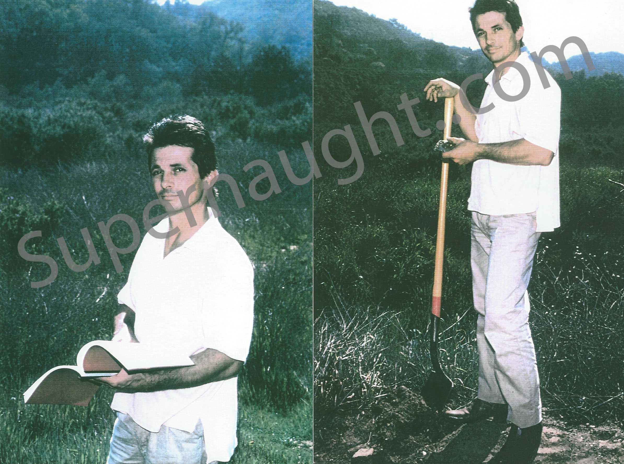 Paul Watkins Manson Family Two Photos
