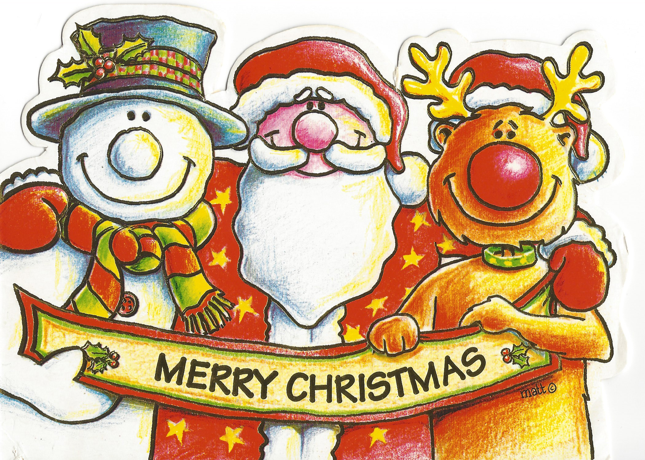 Peter Sutcliffe Christmas Card Signed with Envelope Set