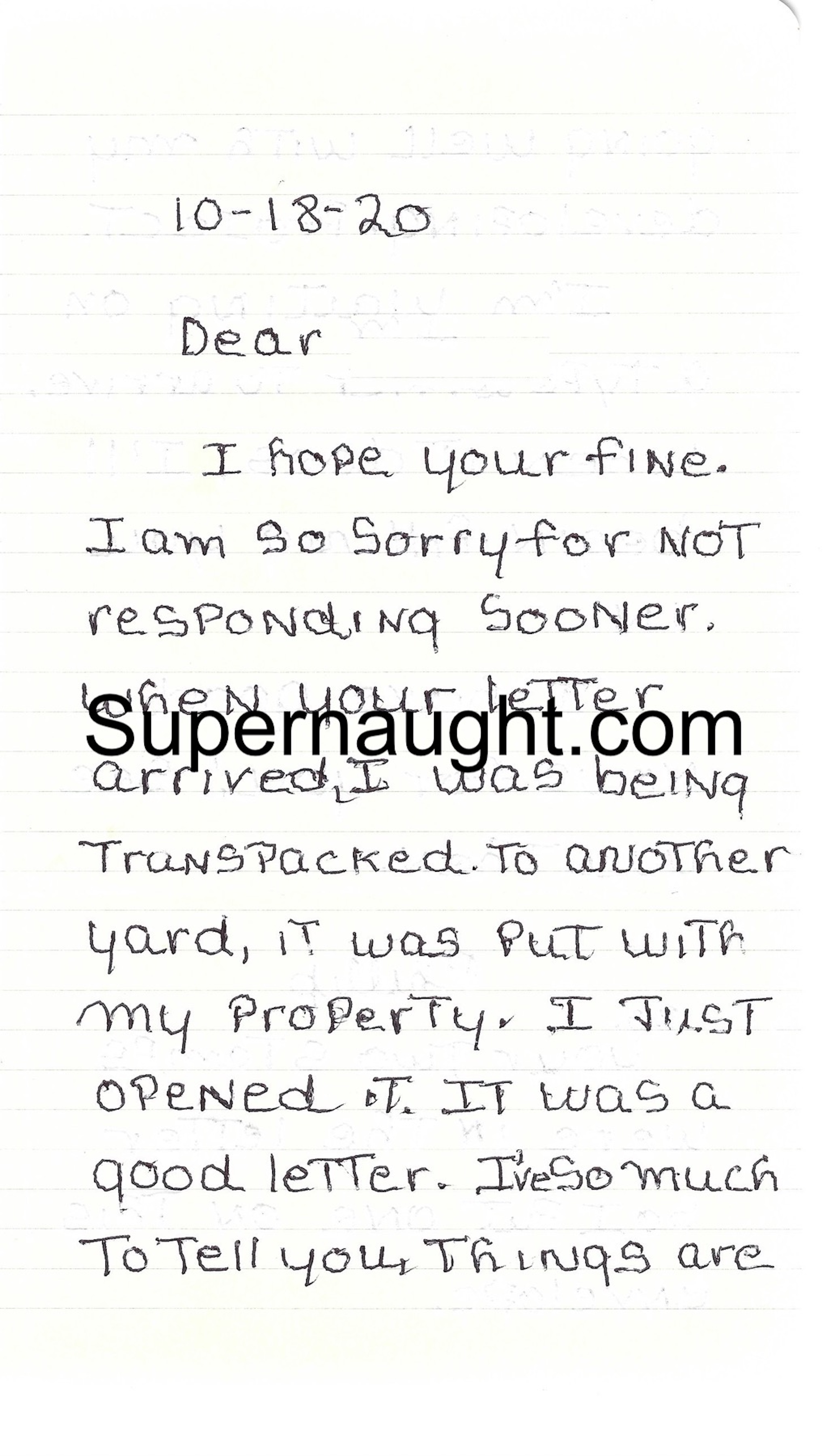 Phillip Garrido Letter and Envelope Set Both Signed