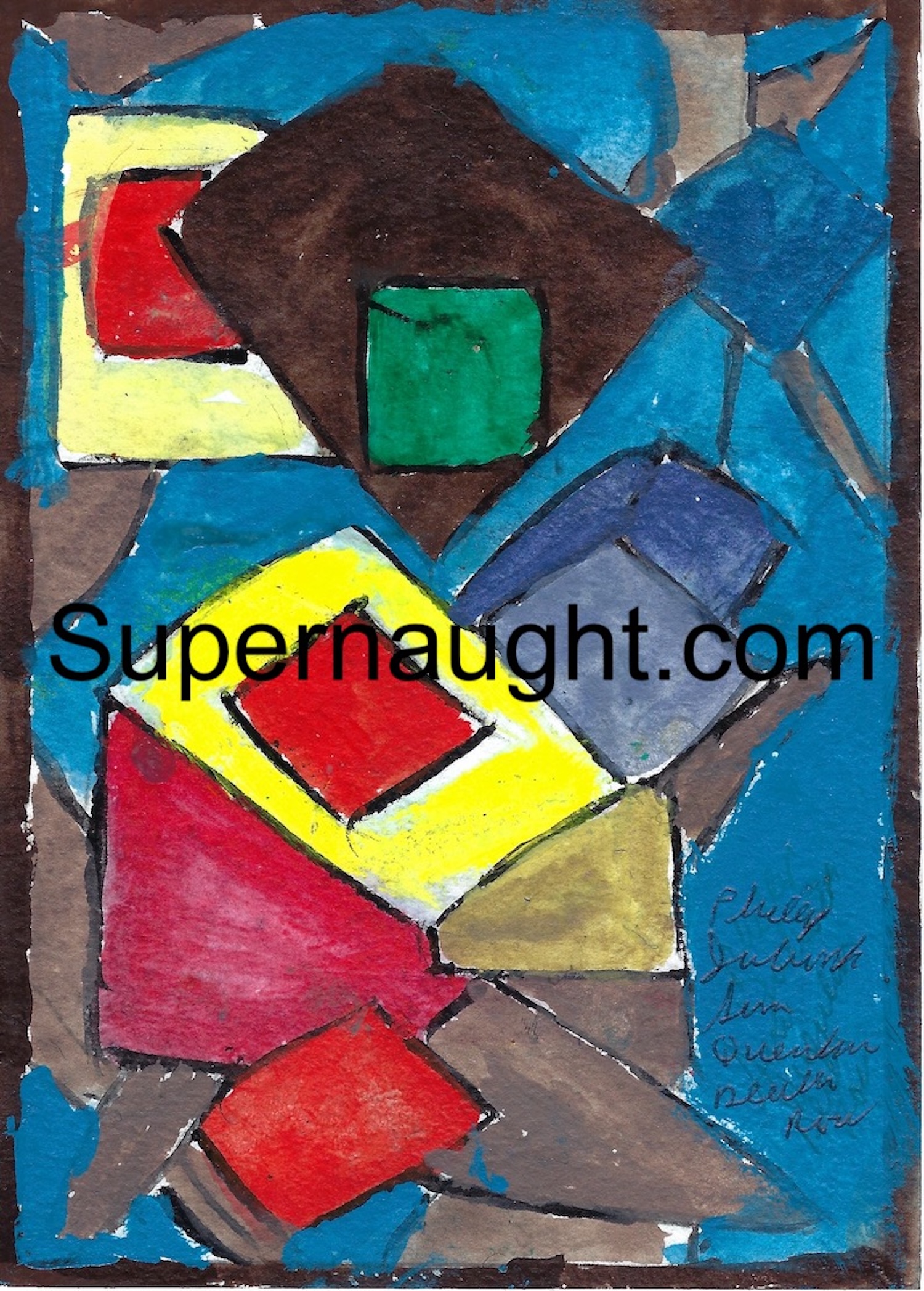 Phillip Jablonski Abstract Painting Signed