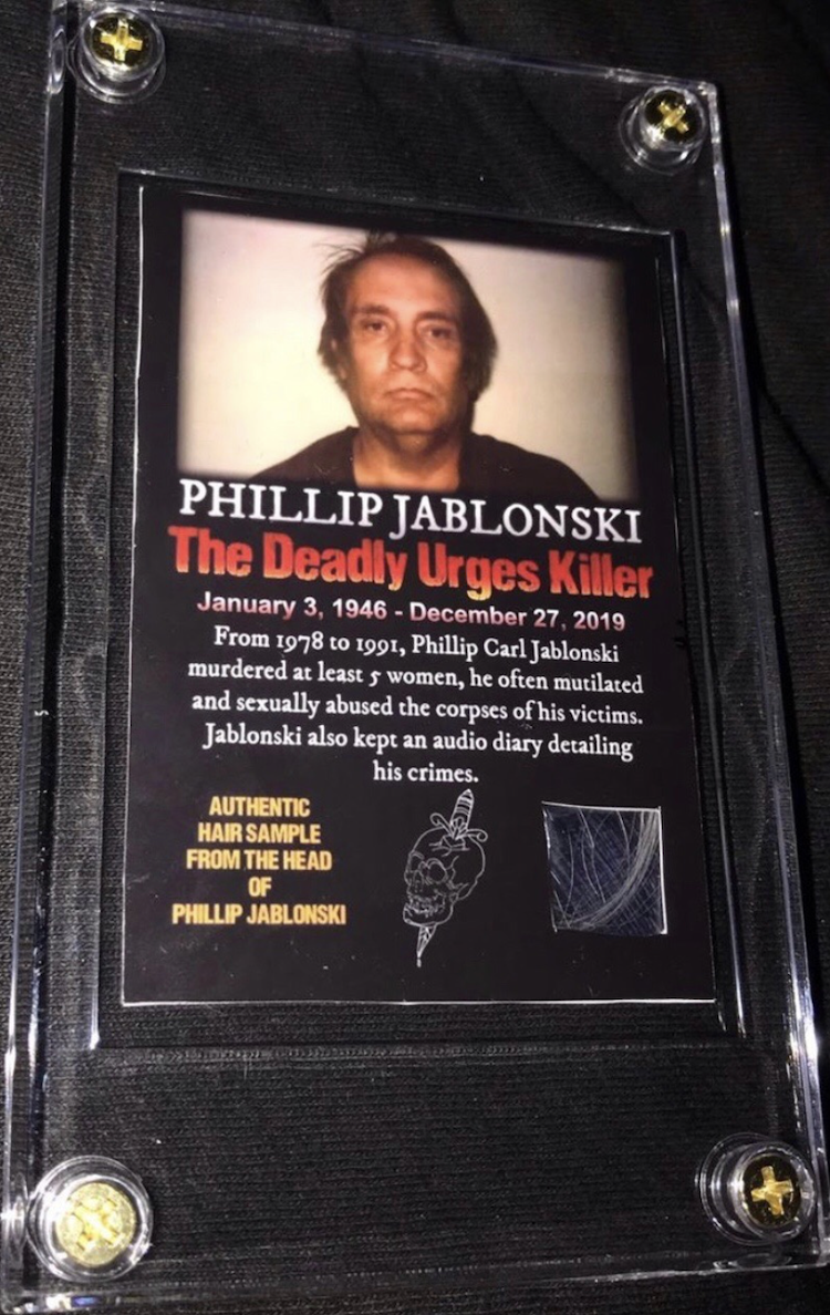 Phillip Jablonski Hair Collectors Card