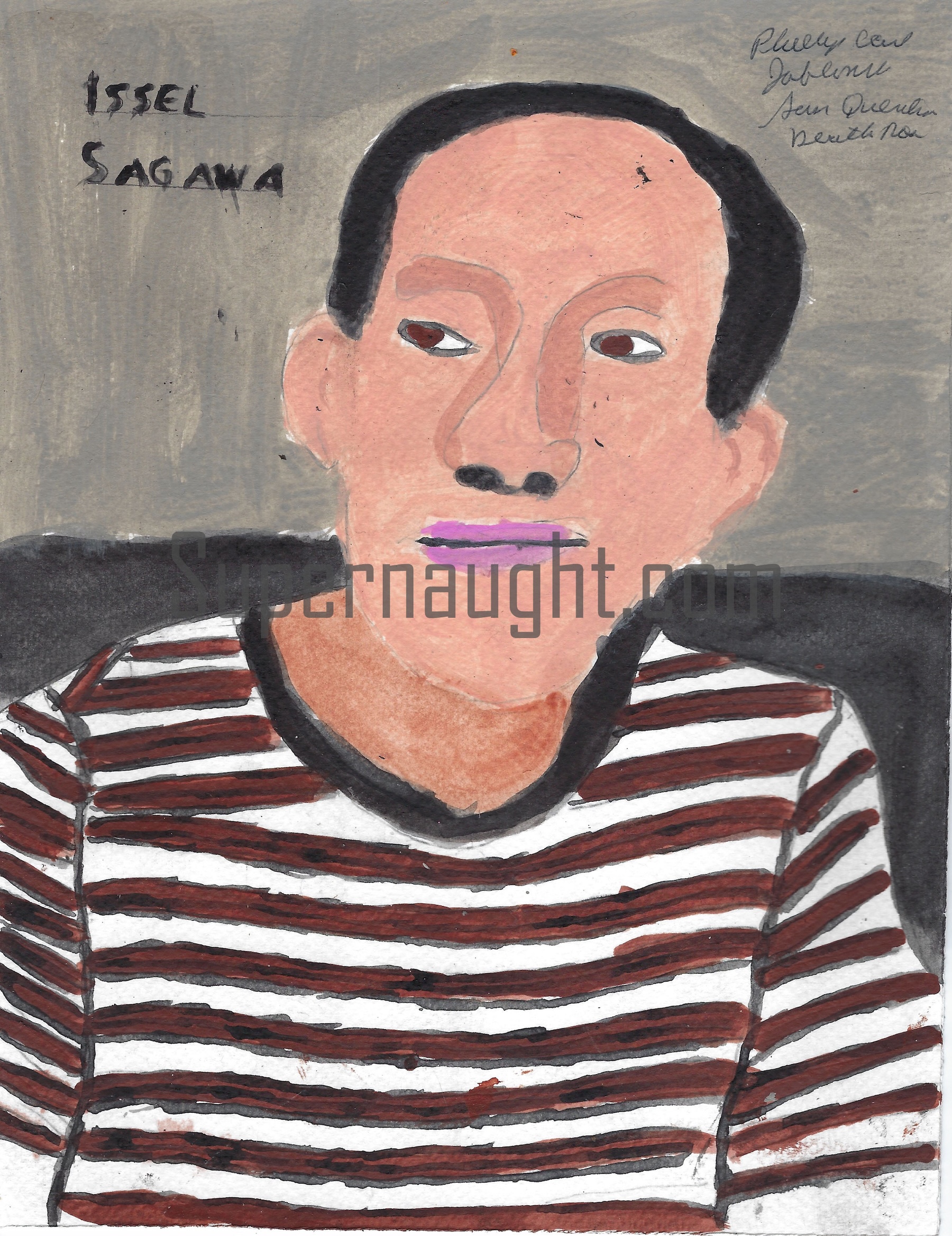 Phillip Jablonski Issei Sagawa Painting Signed