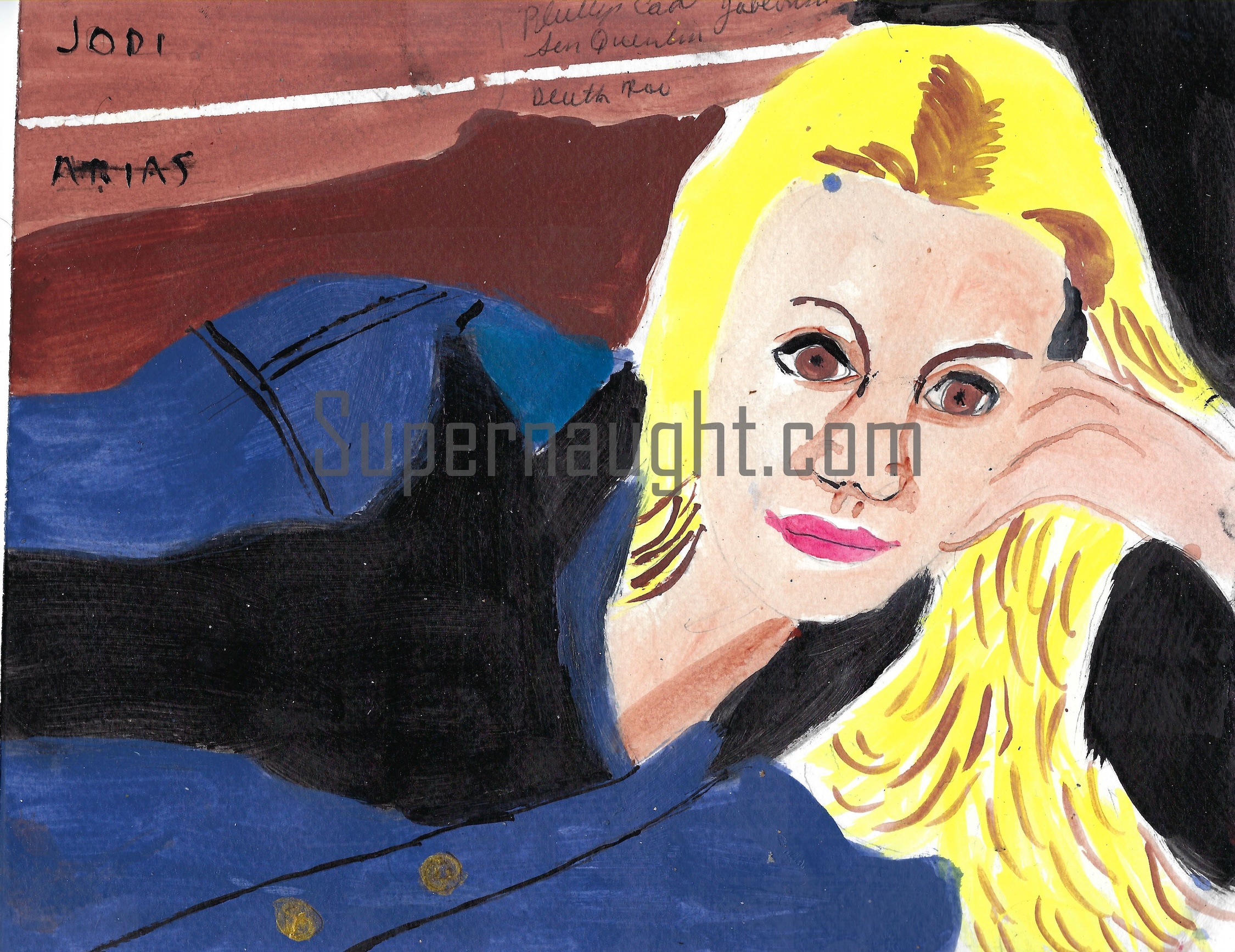 Phillip Jablonski Jodi Arias Painting Signed