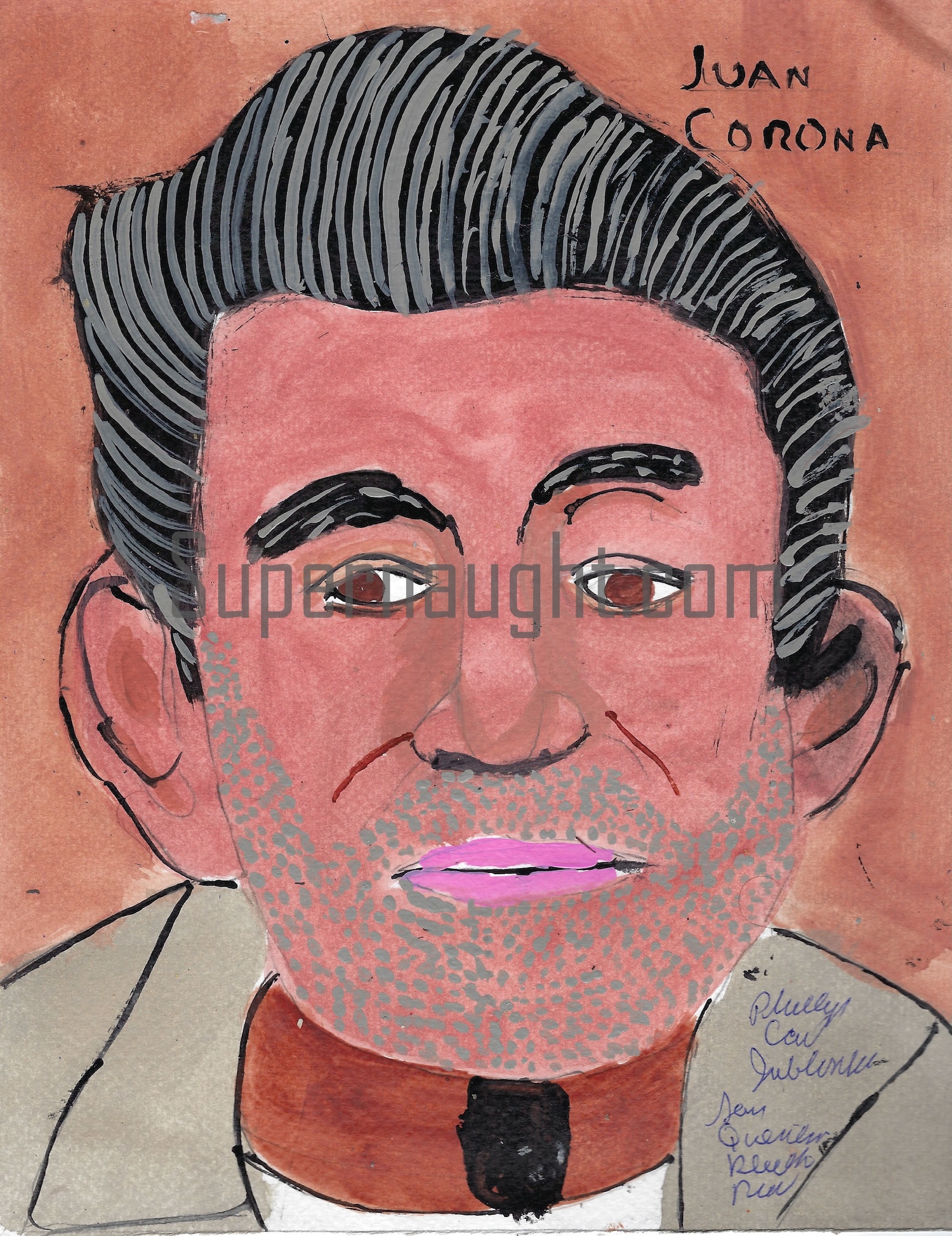Phillip Jablonski Juan Corona Painting Signed