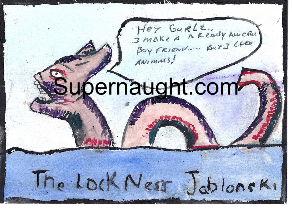 Phillip Jablonski Lochness Monster Artwork