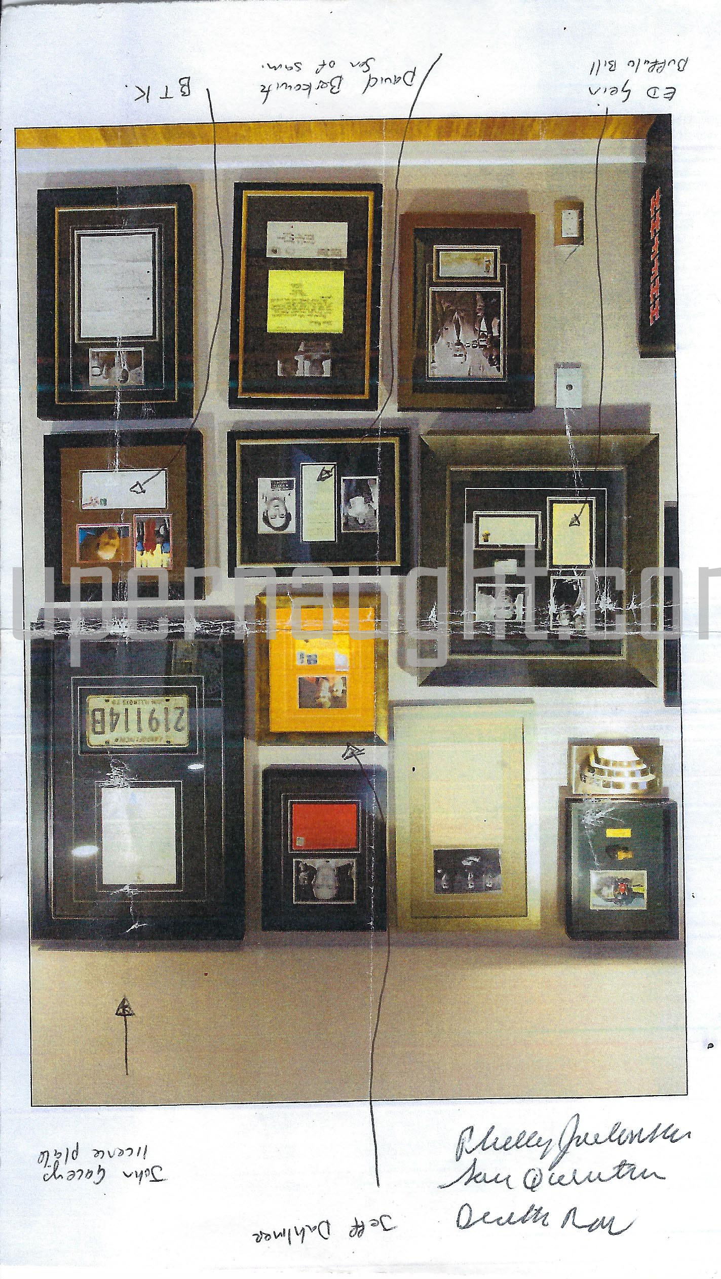 Phillip Jablonski Murderabilia Photo Signed