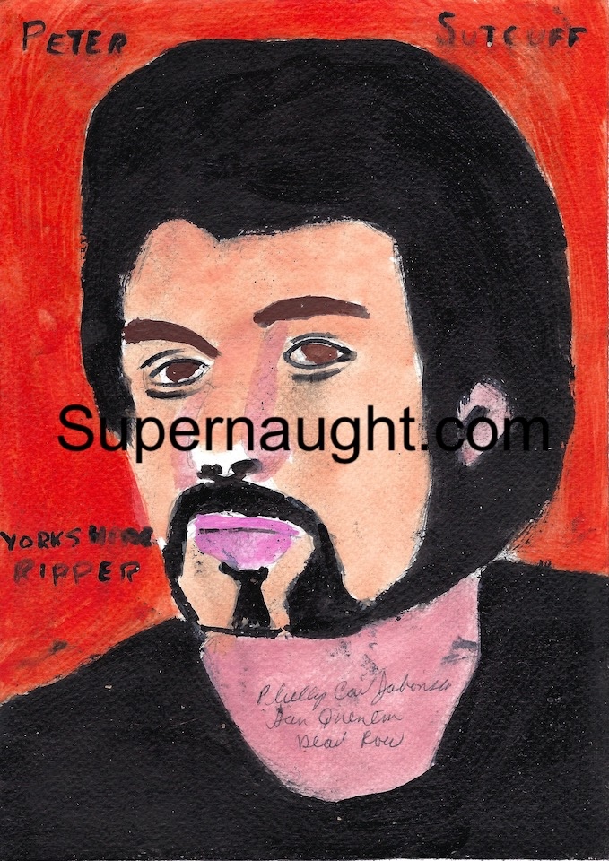 Phillip Jablonski Peter Sutcliffe Painting Signed