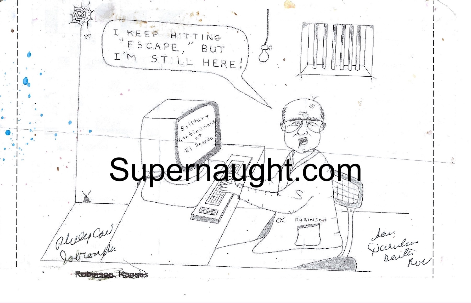 Phillip Jablonski Signed John Robinson Illustration