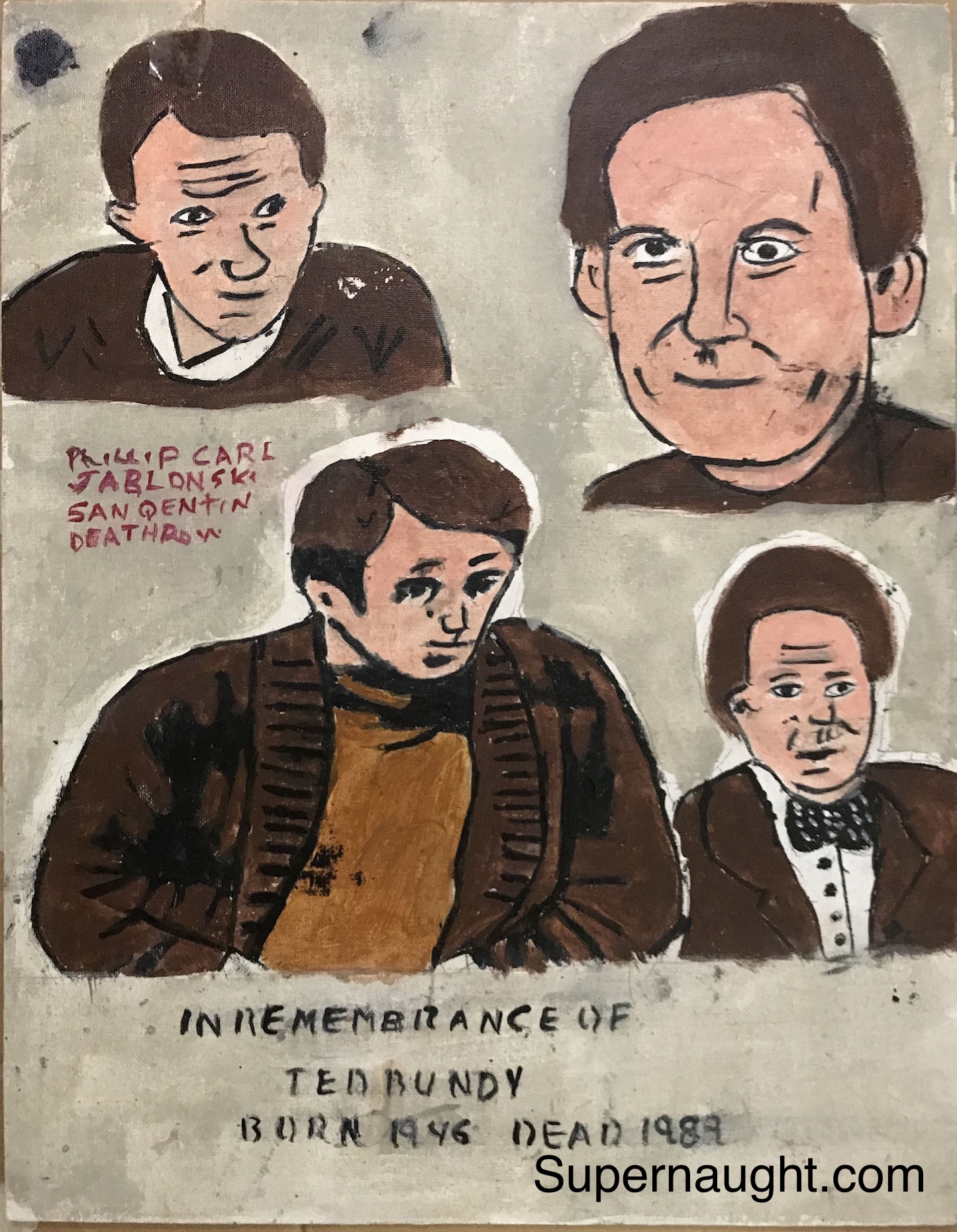Phillip Jablonski Ted Bundy Painting