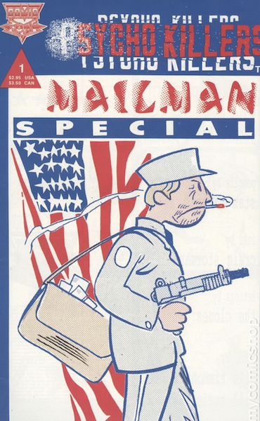 Psycho Killers Mailman Special Comic Book 1992