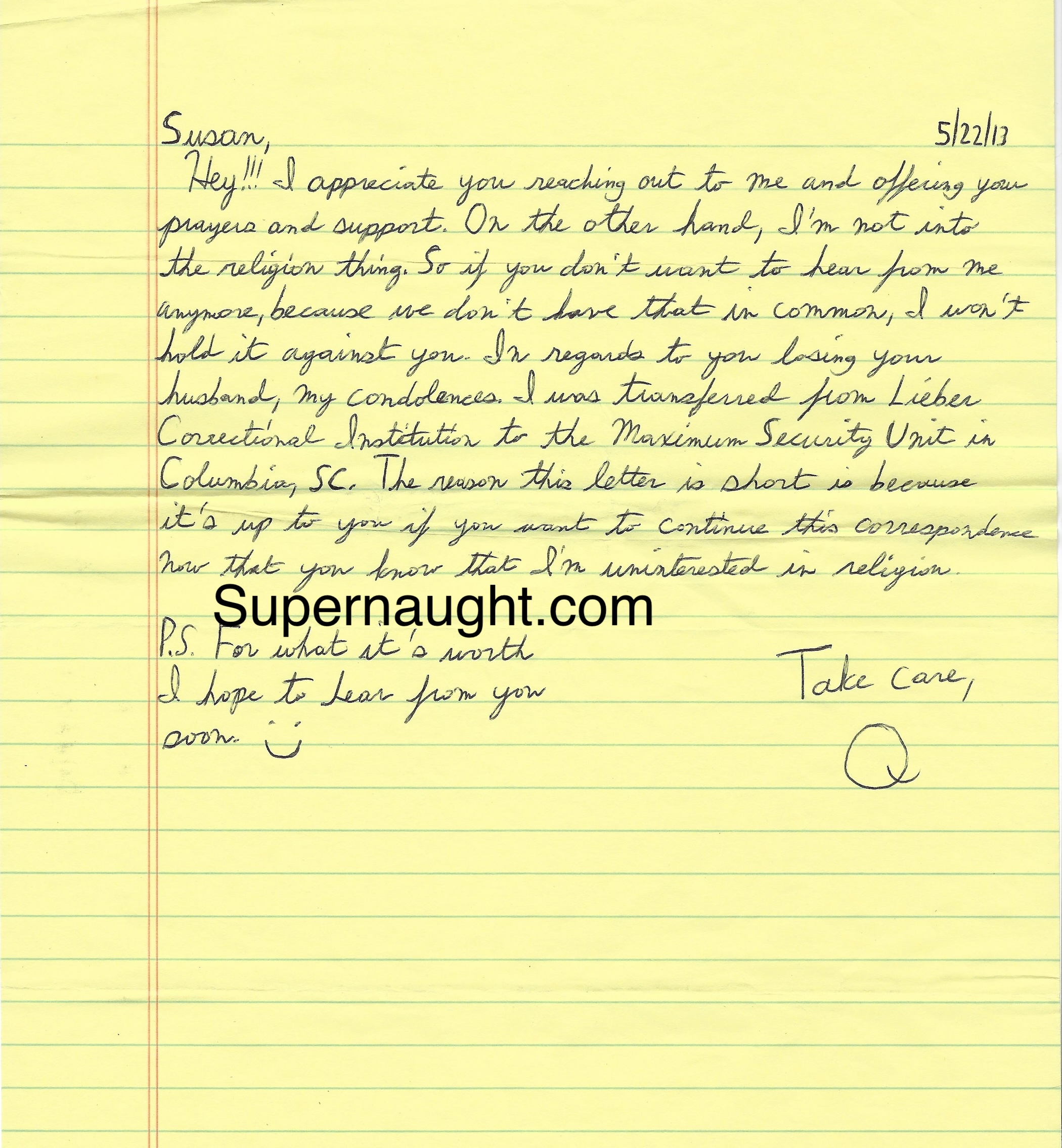 Quincy Jovan Allen Letter and Envelope Set Both Signed